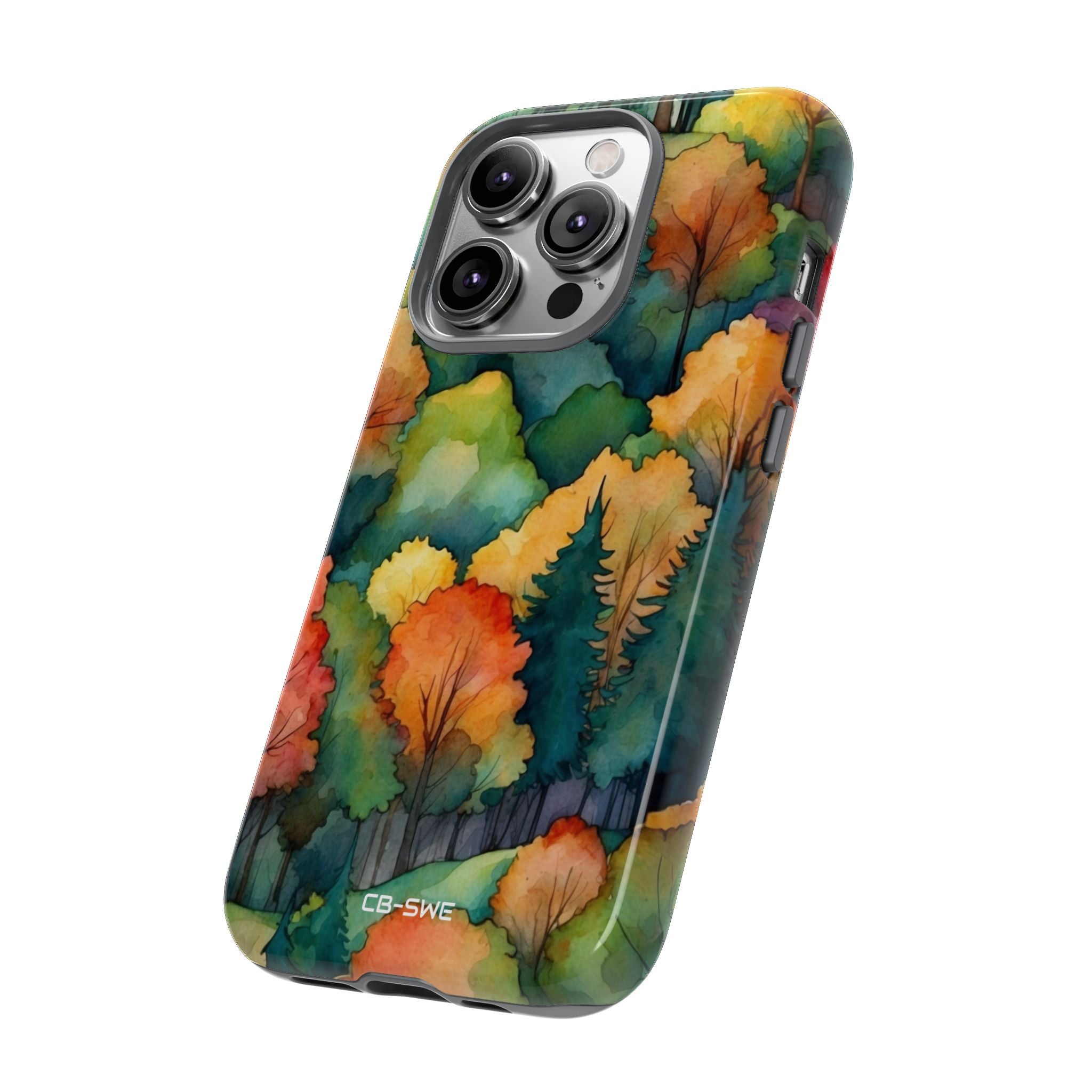 Autumn Leaves Dance - iPhone Case