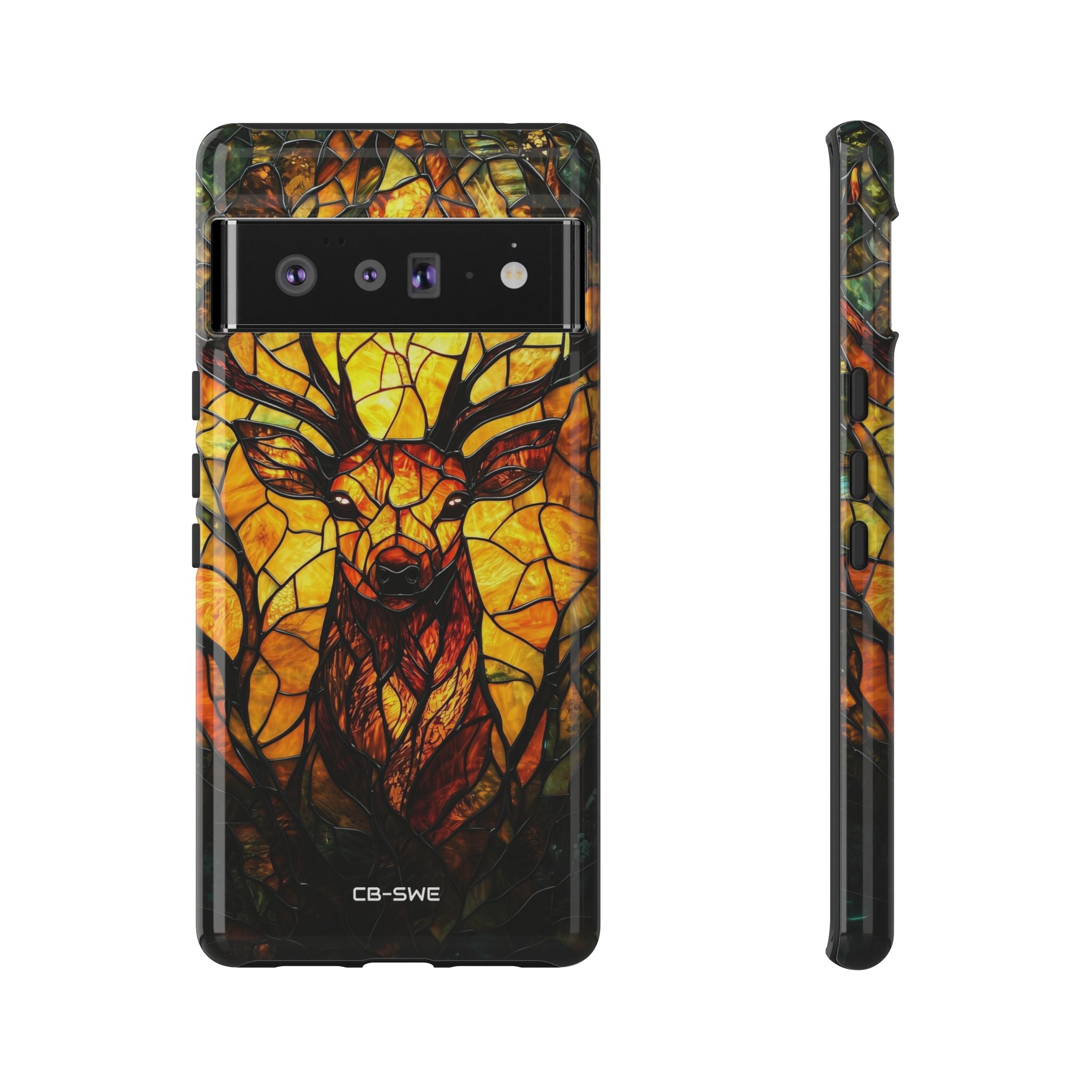 Glowing Stag Emerges - Google Pixel Case