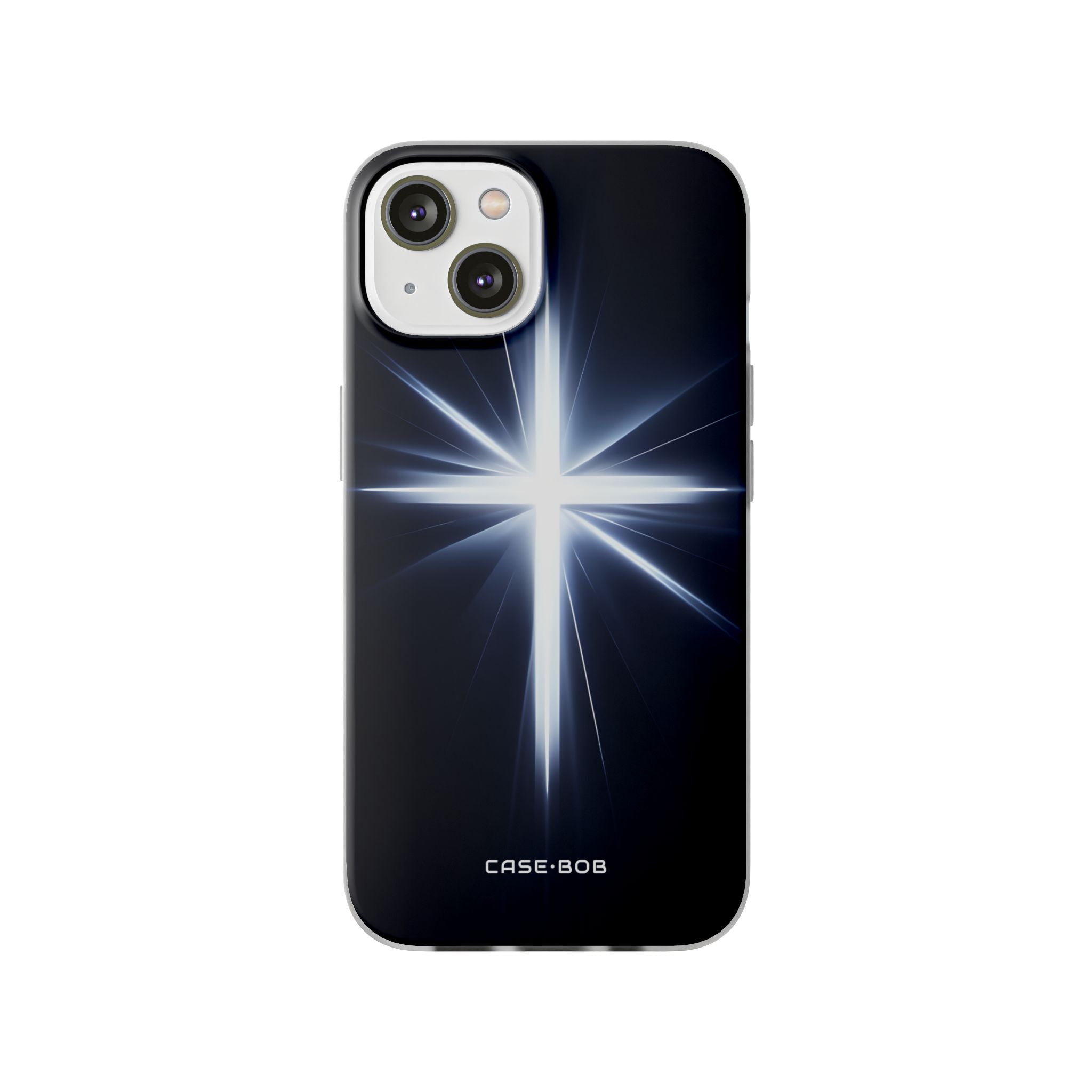Glowing Crossburst iPhone 14 Case - Soft