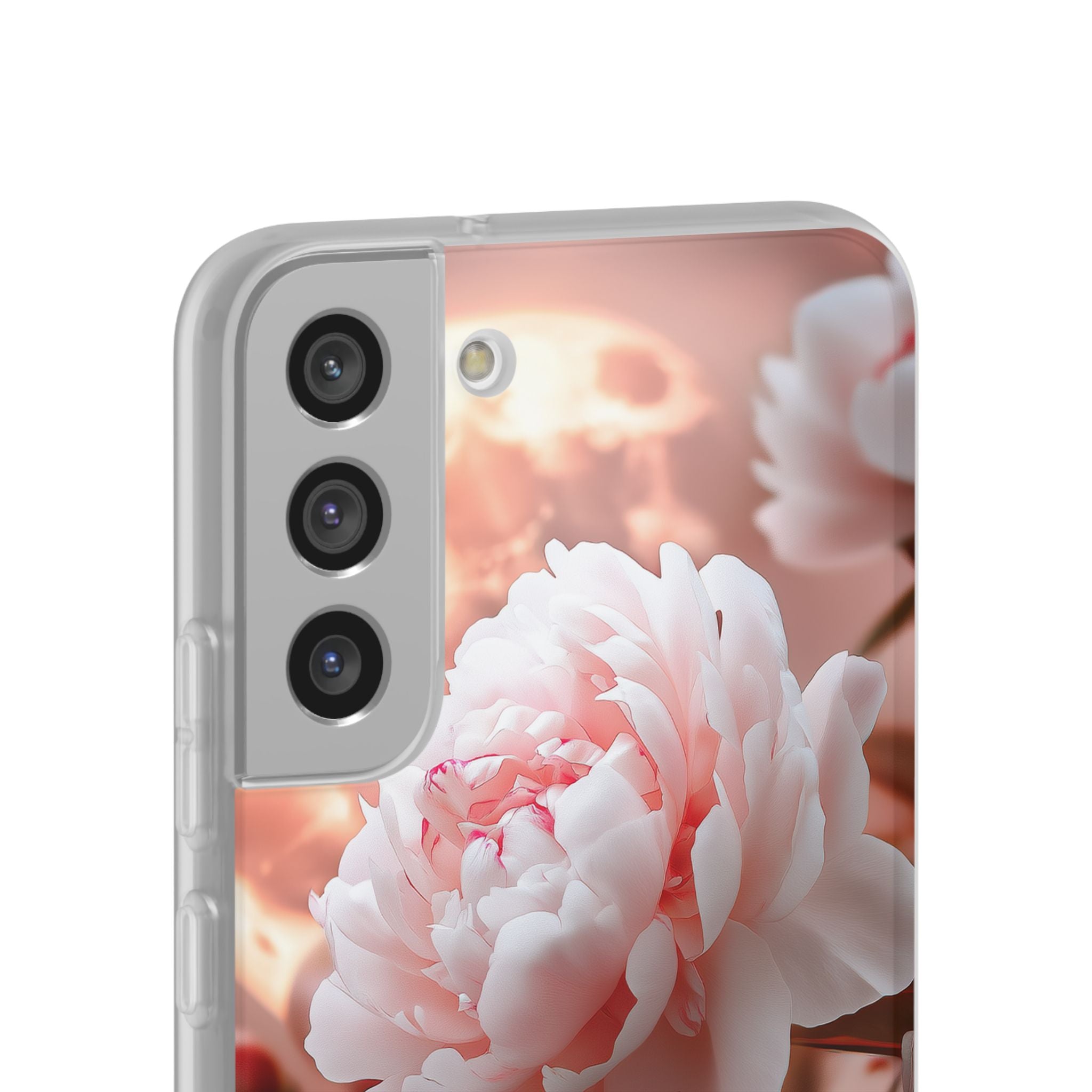 Peony Moonlight Samsung S22 Plus Case - Soft