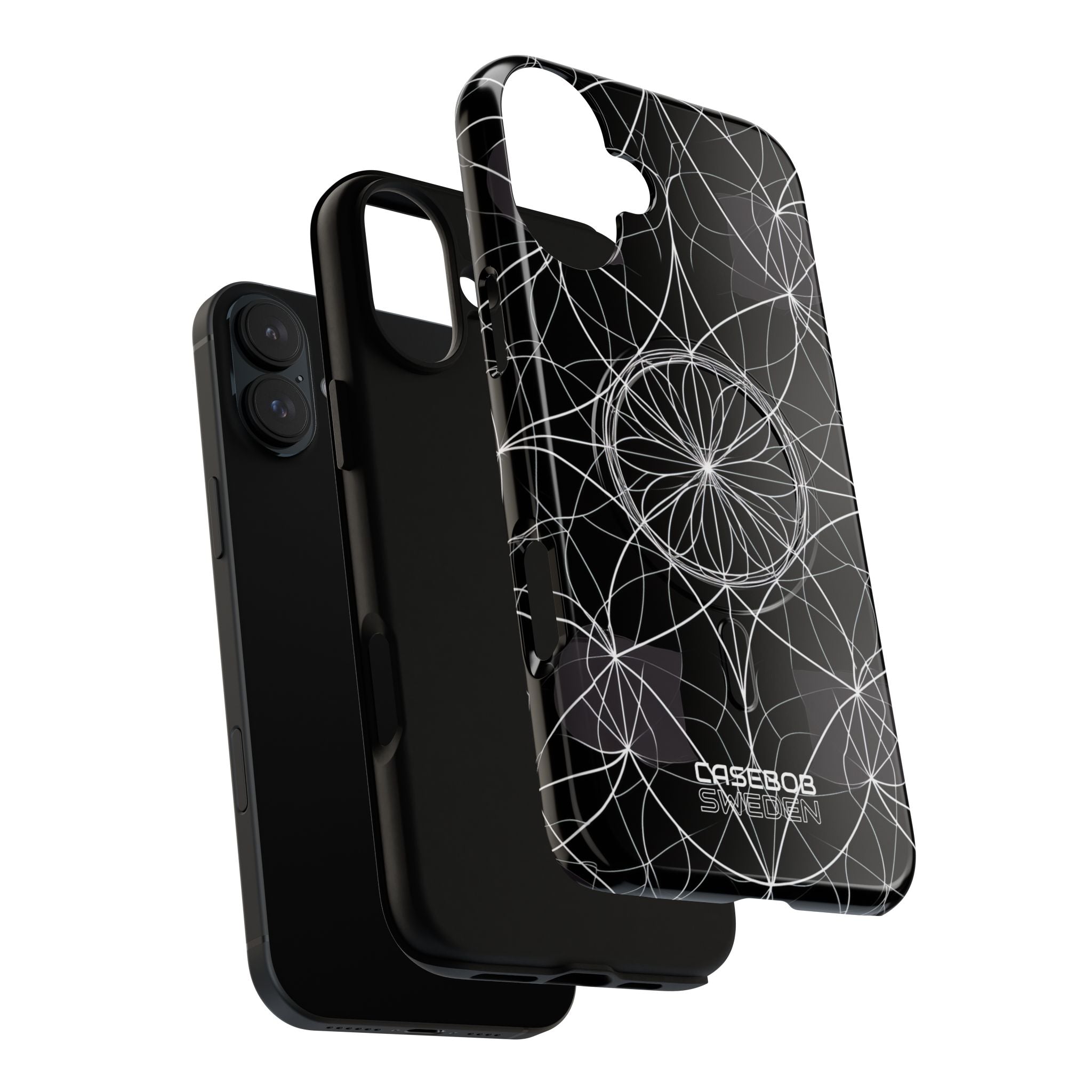 Symmetric Line Bloom iPhone 16 - Tough+