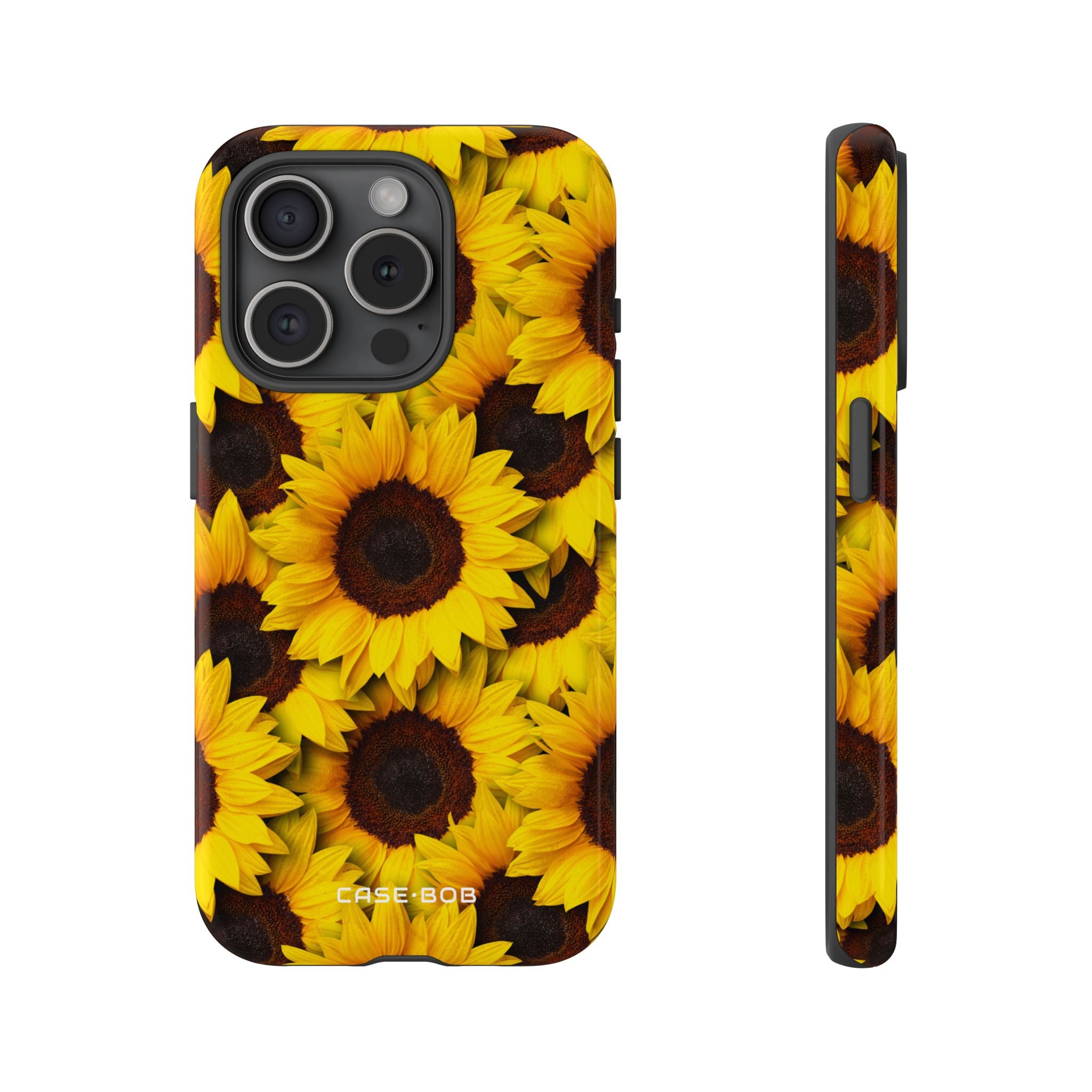 Sunflower Glow iPhone 15 Pro Case - Tough