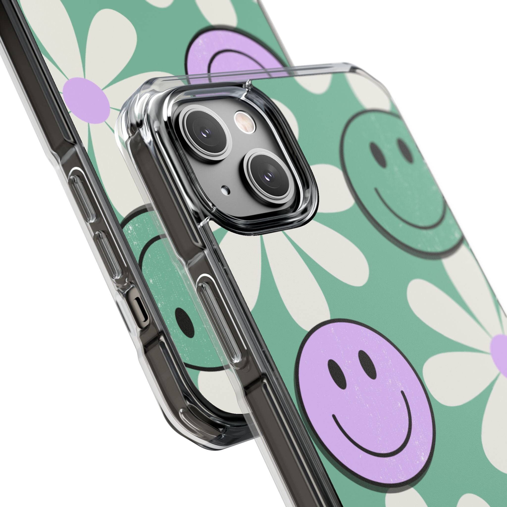 Playful Retro Blooms iPhone Case - Impact