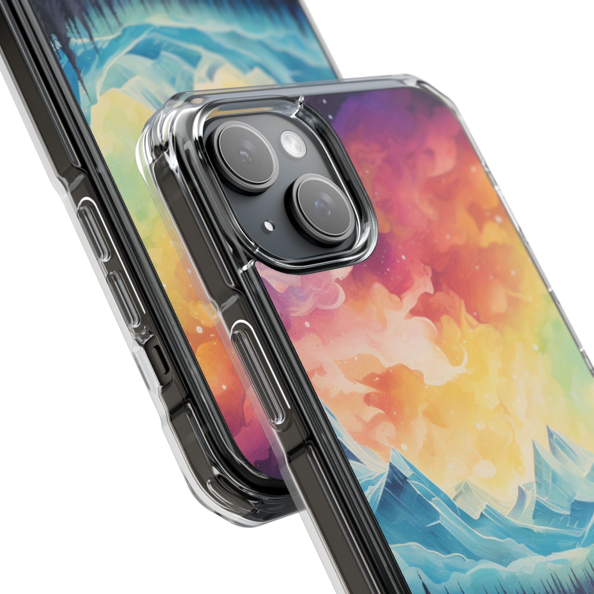 Mystical Mountain Sunset iPhone Case - Impact