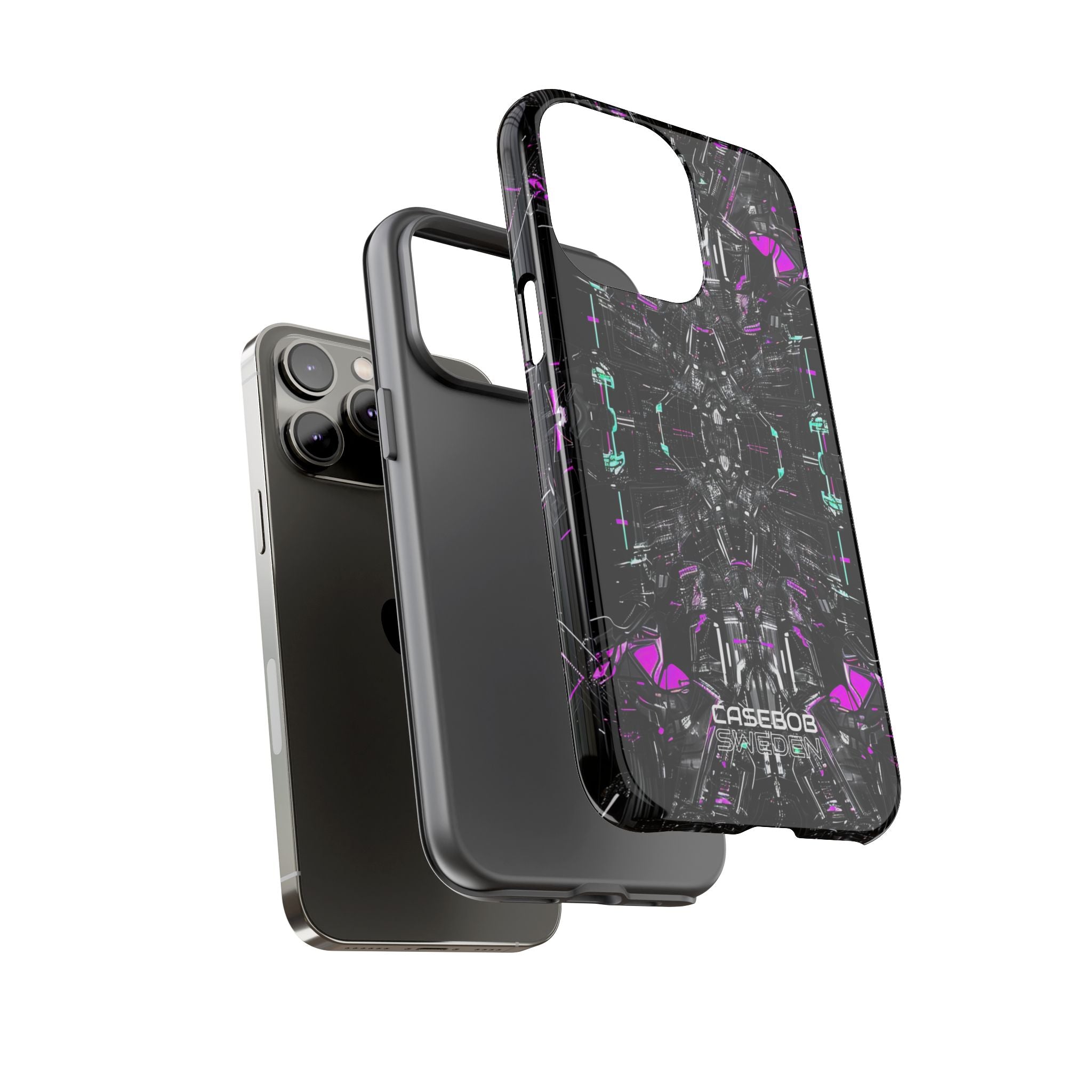 Cybernetic Neon Nexus iPhone 14 - Tough