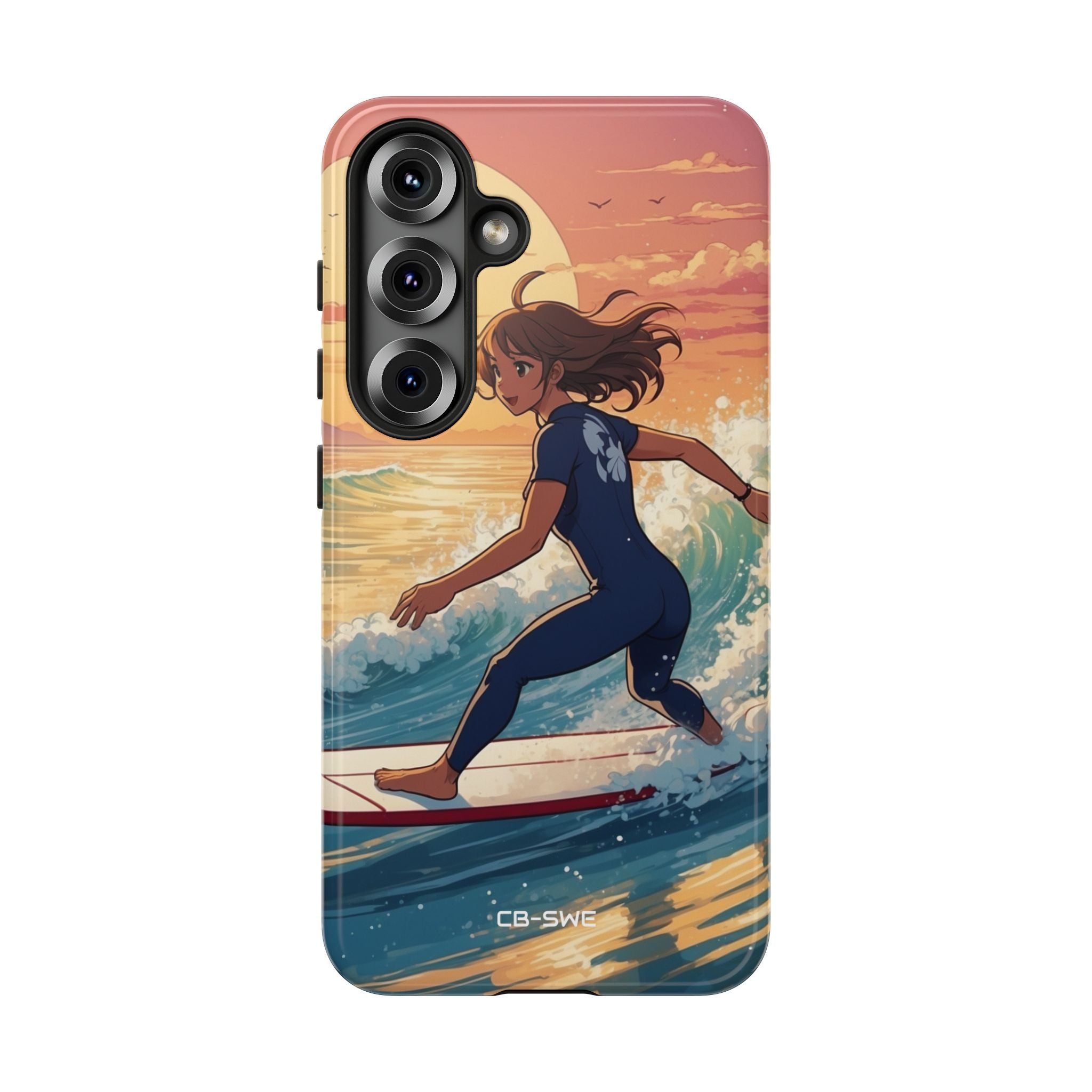 Surfing Into Sunset - Samsung Case