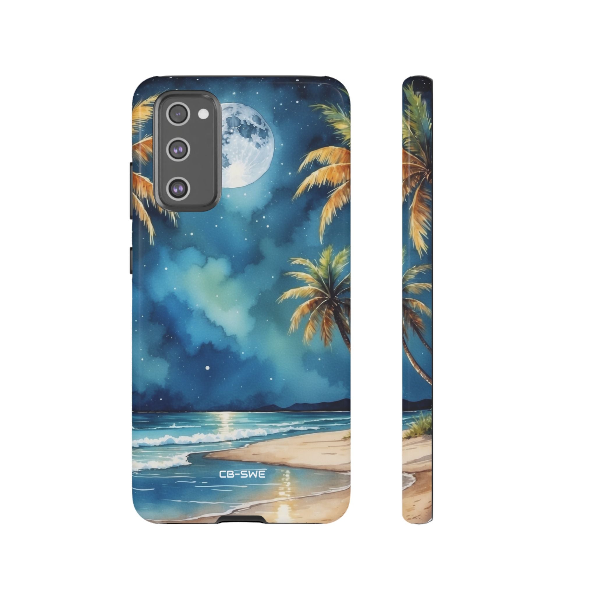 Moonlight Kisses Waves - Samsung Case