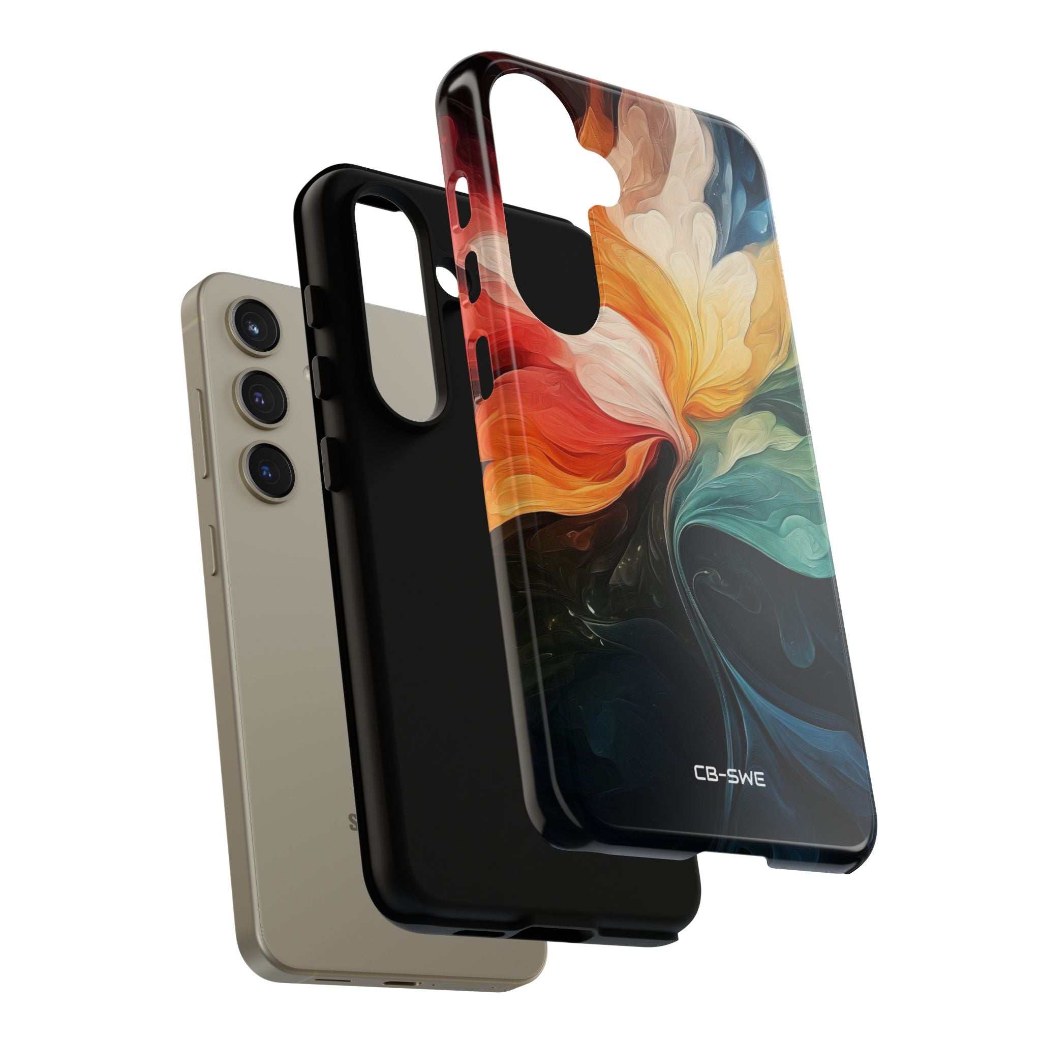 Vibrant Flower Burst - Samsung Case