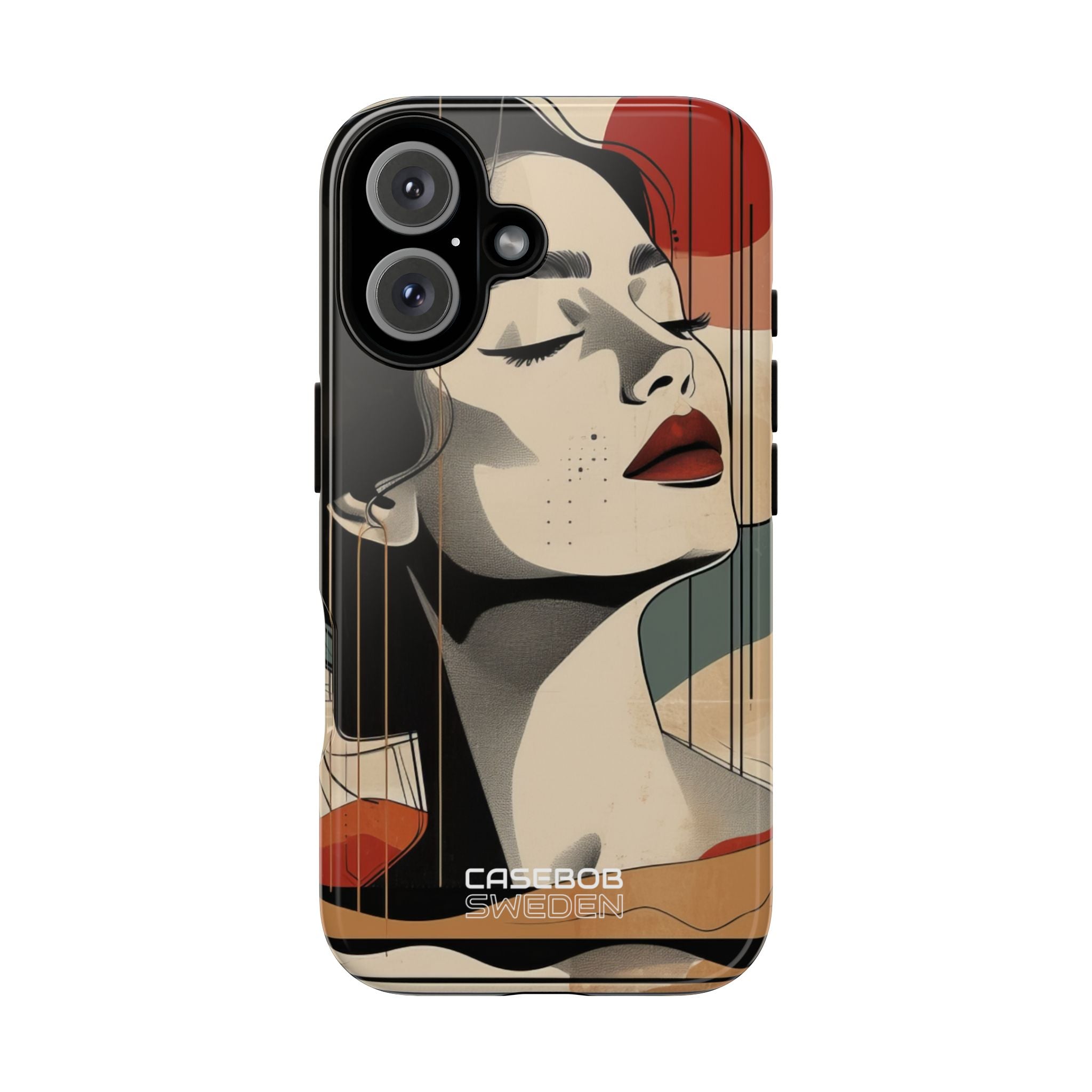 Calm Retro Muse iPhone 16 - Tough