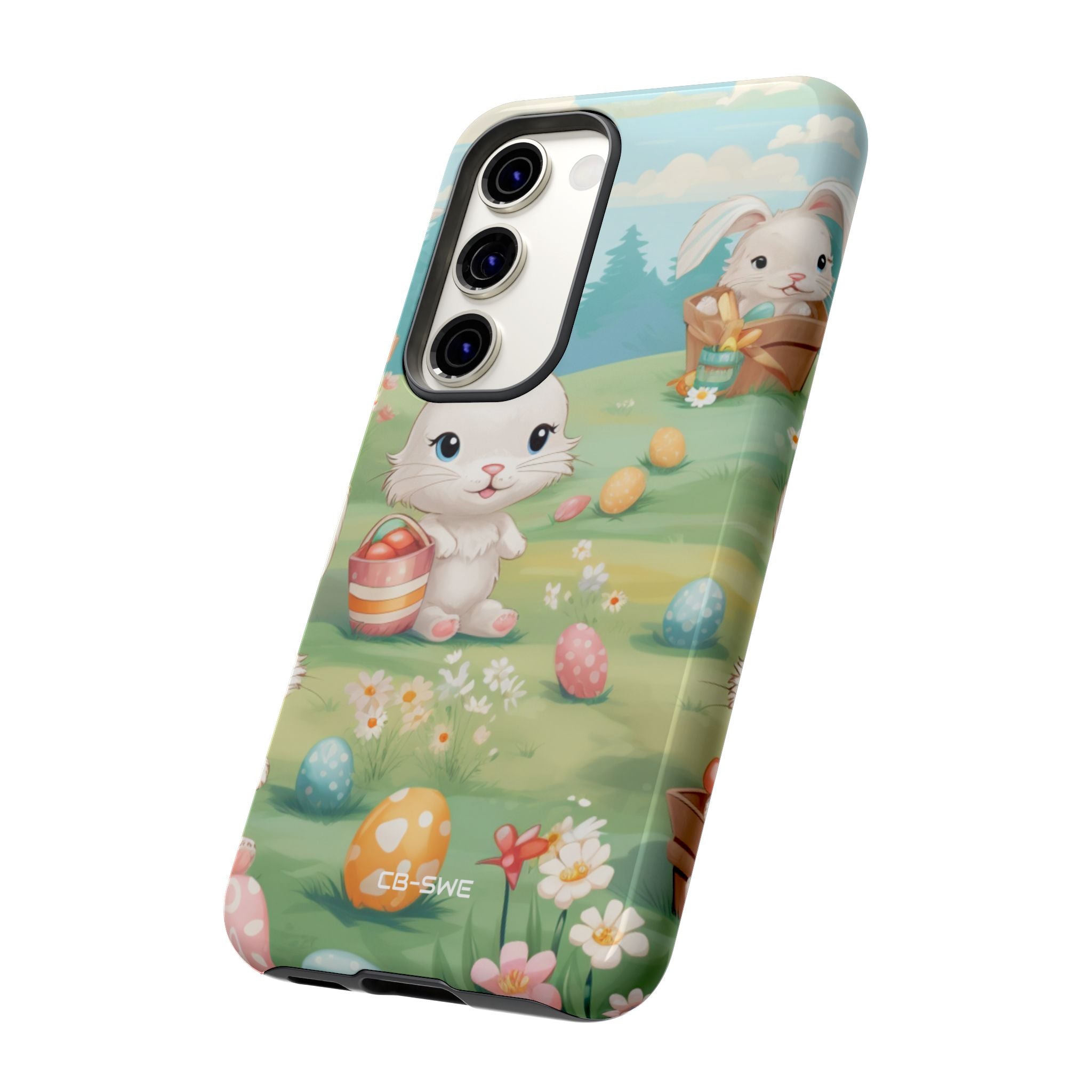Bunnies Hunt Eggs - Samsung Case