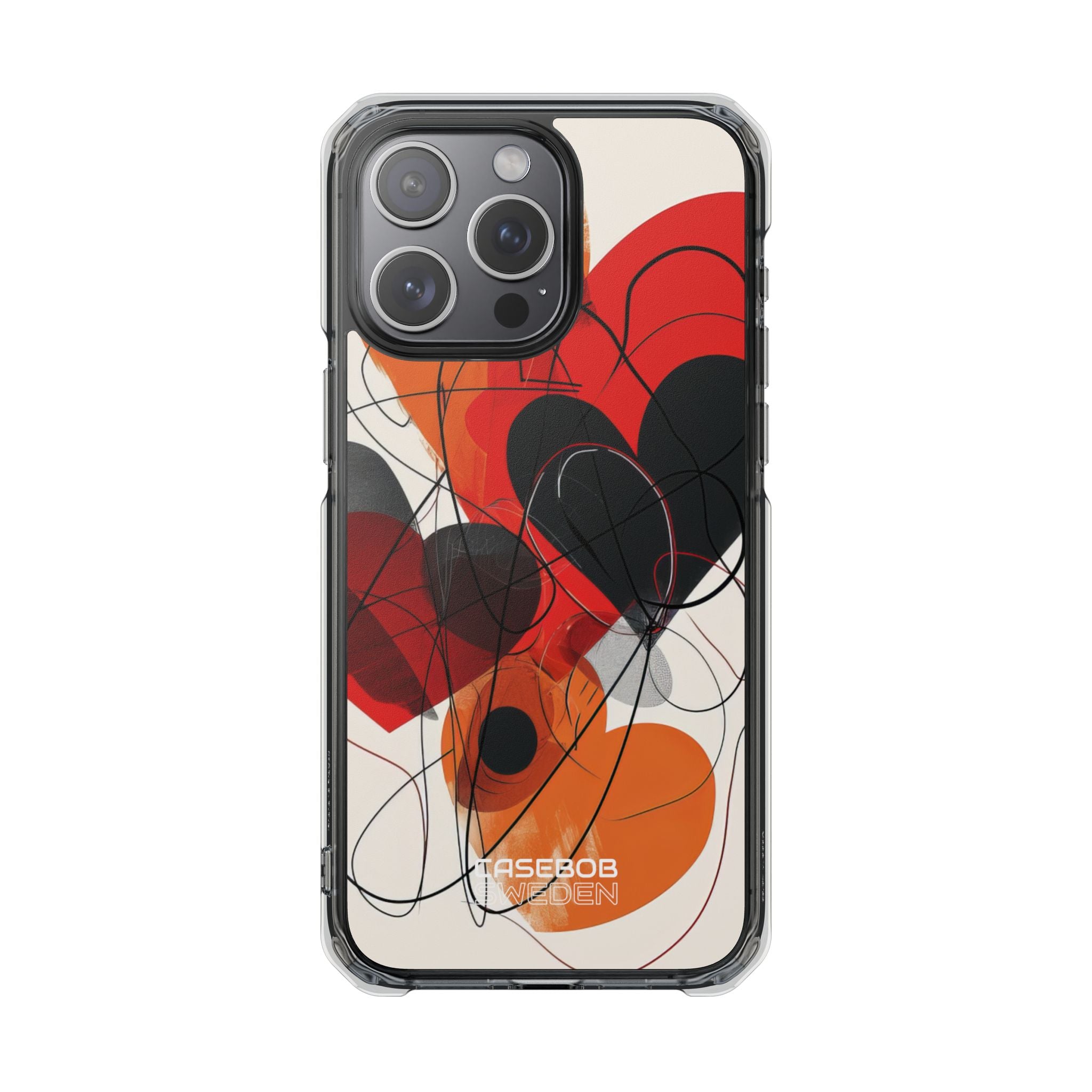 Crimson Motion Flow iPhone 15 - Impact Clear+