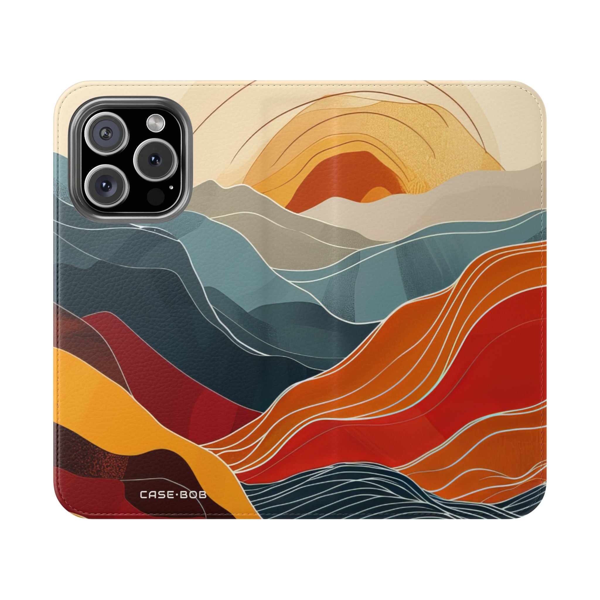 Crimson Hills - iPhone 16 Pro Case - Wallet
