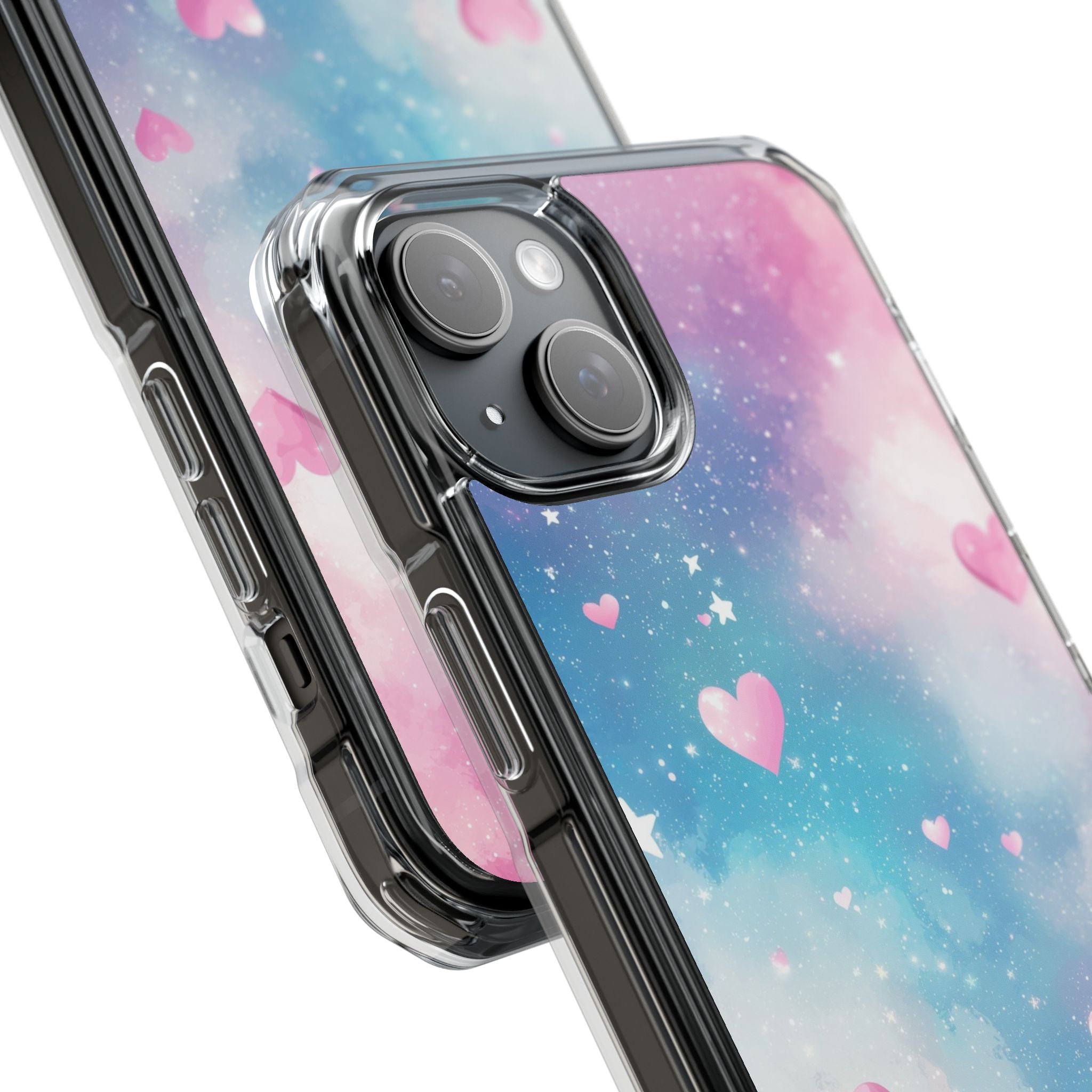 Hearts Float Lightly iPhone Case - Impact