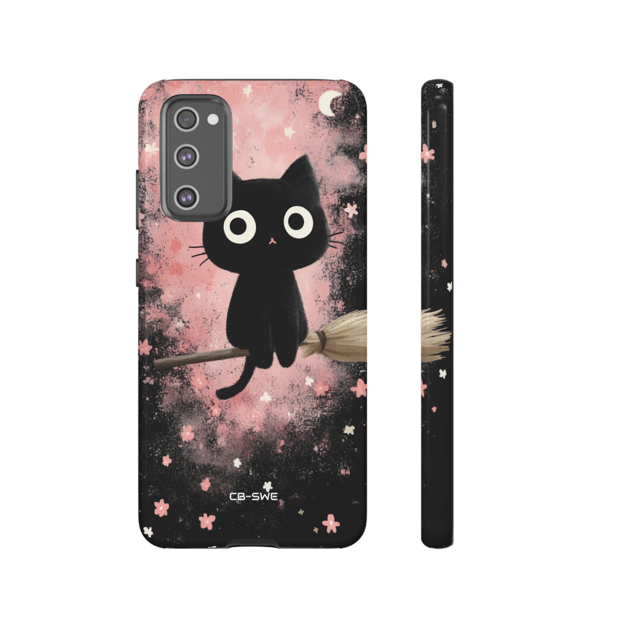Whimsical Cat Soars - Samsung Case