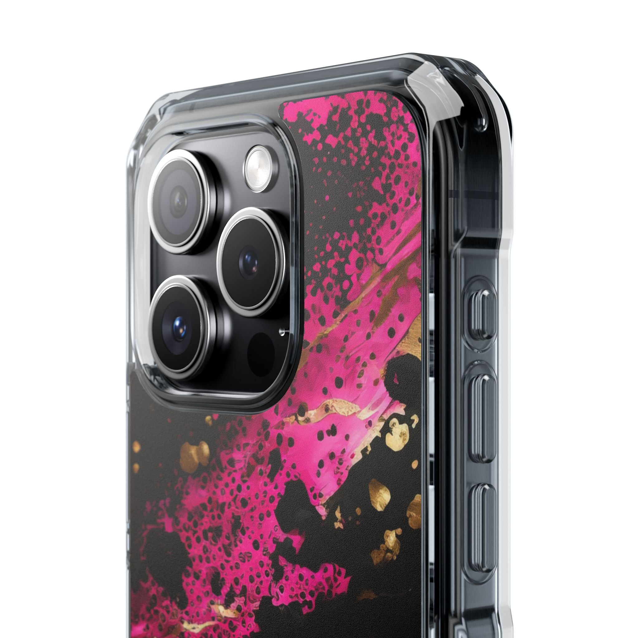 Dynamic Splatter Elegance iPhone Case - Impact