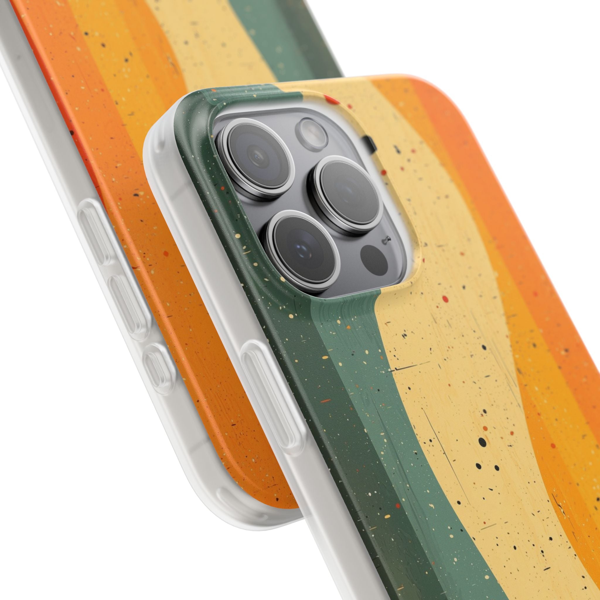 Wavy Forest Veil iPhone 15 Pro Max Case - Soft