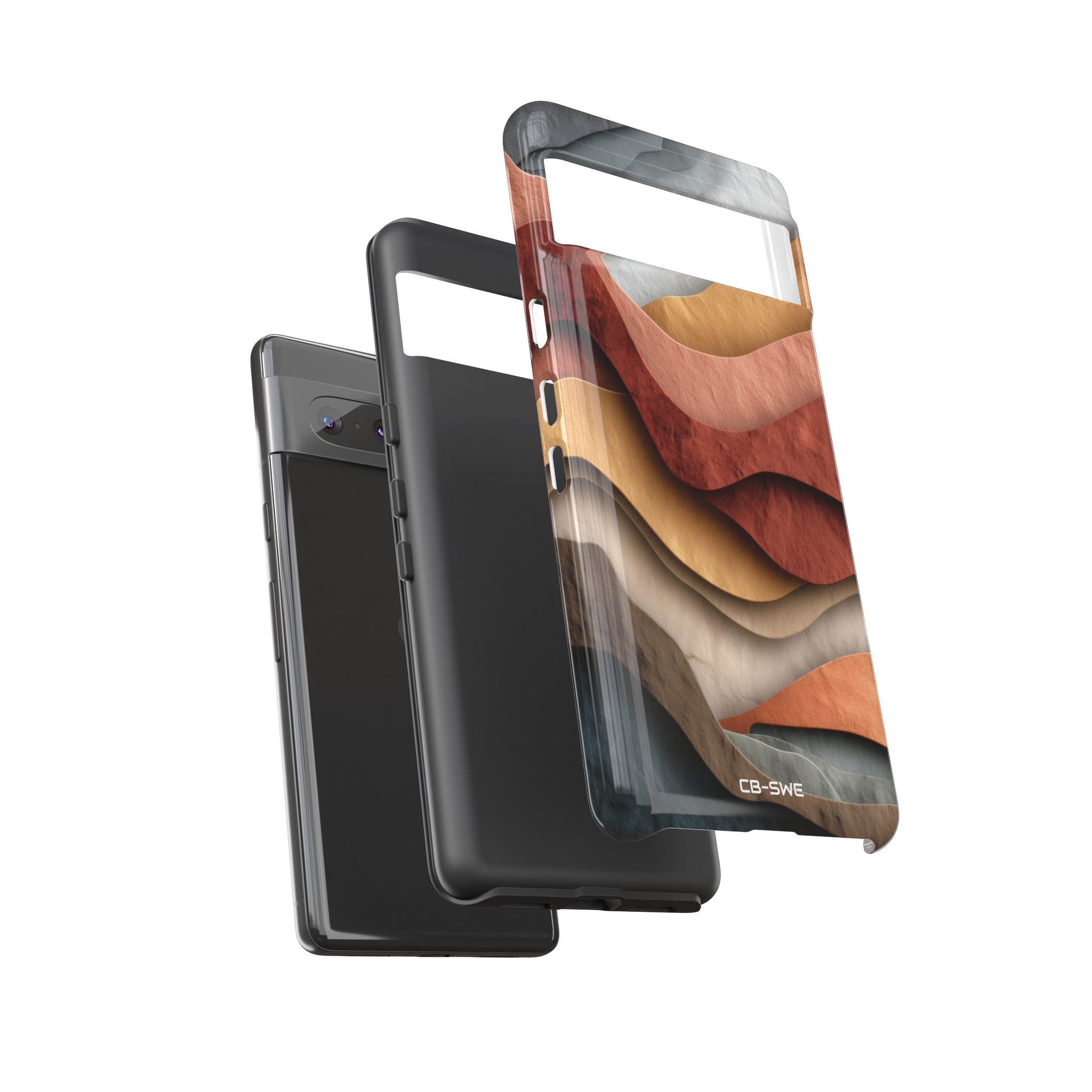 Layered Earth Whisper - Google Pixel Case