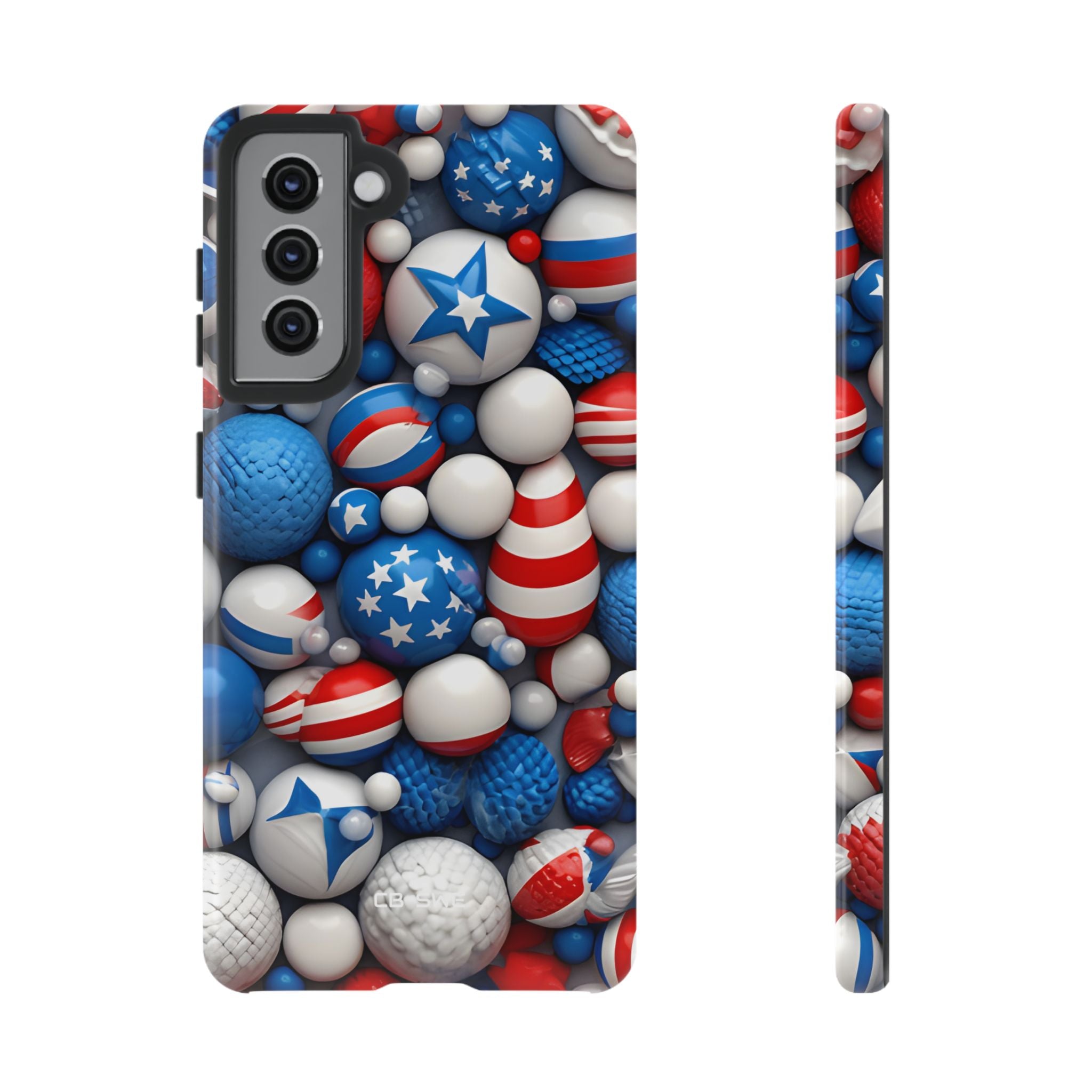 Festive Spheres Cluster - Samsung Case