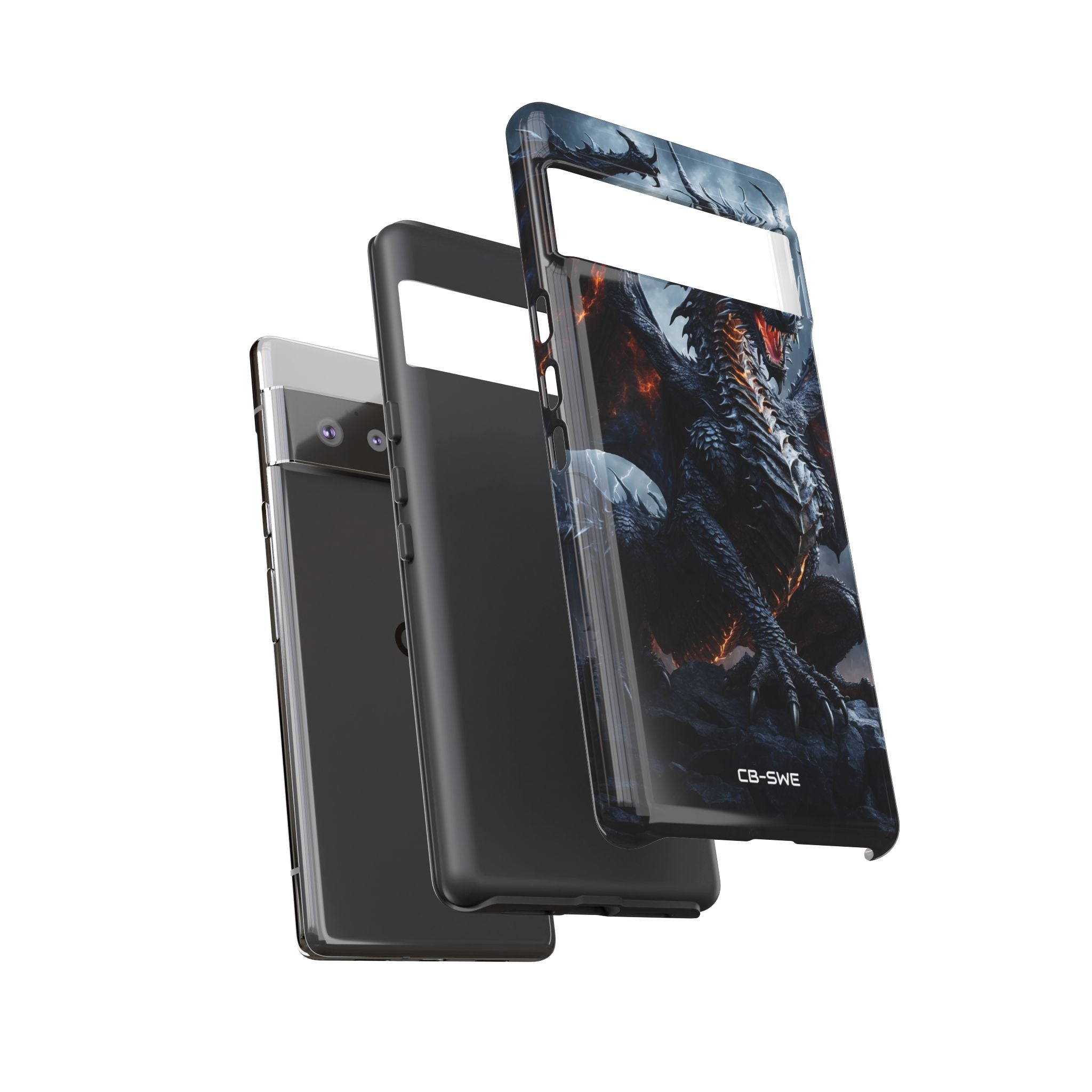 Fiery Wings Unleashed - Google Pixel Case