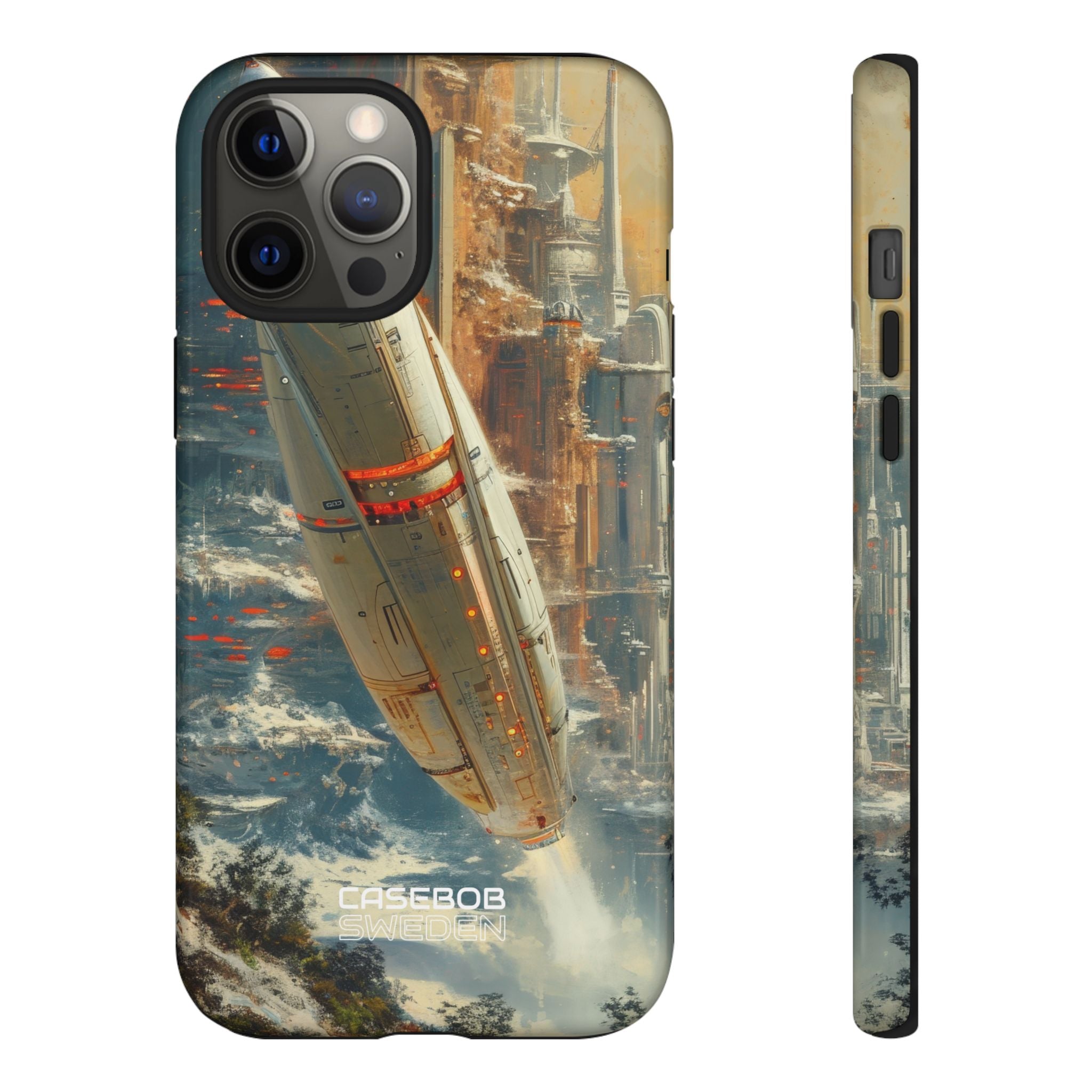 Futuristic Forest Voyage iPhone 12 - Tough