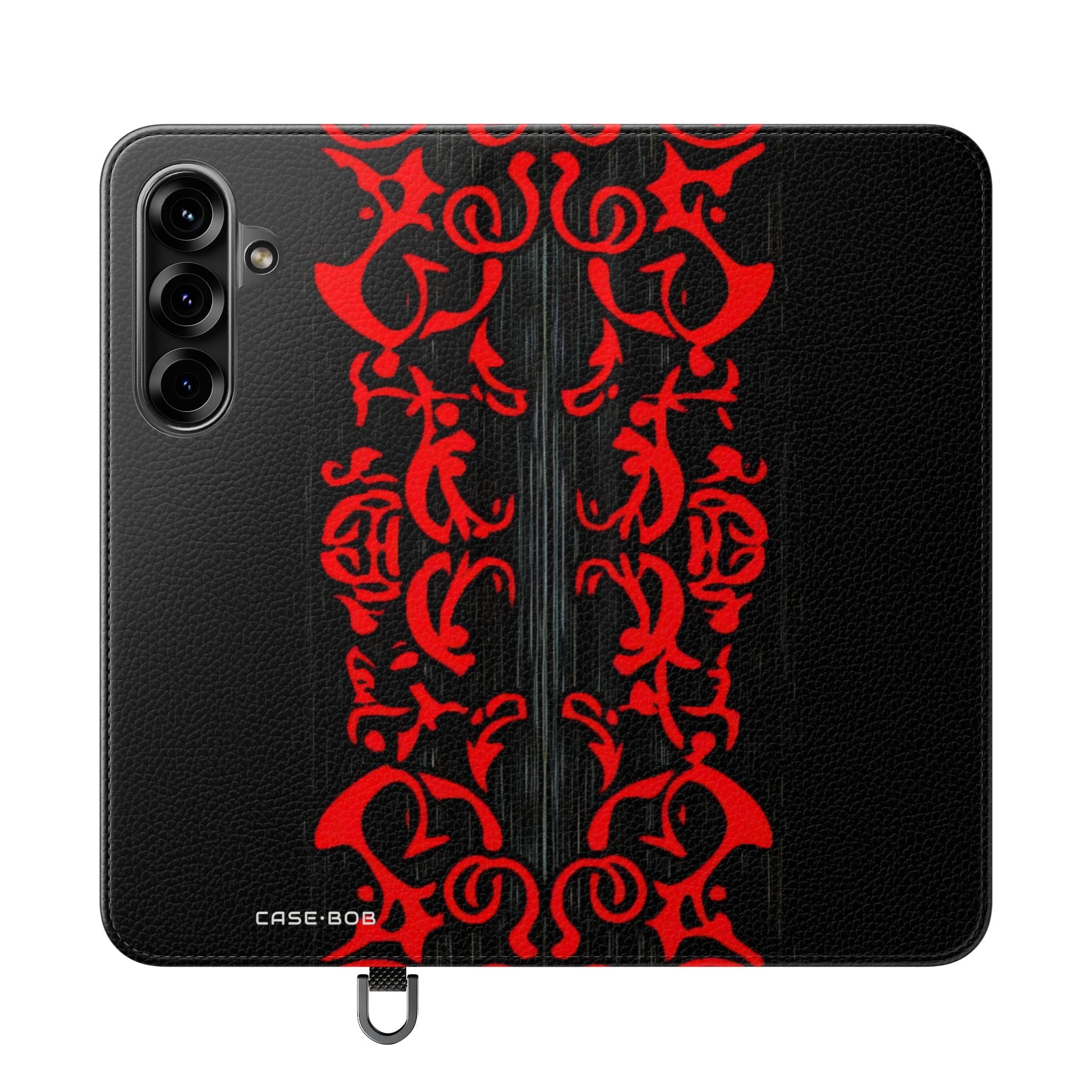 Crimson Swirl - Samsung S25+ Case - Lompakko