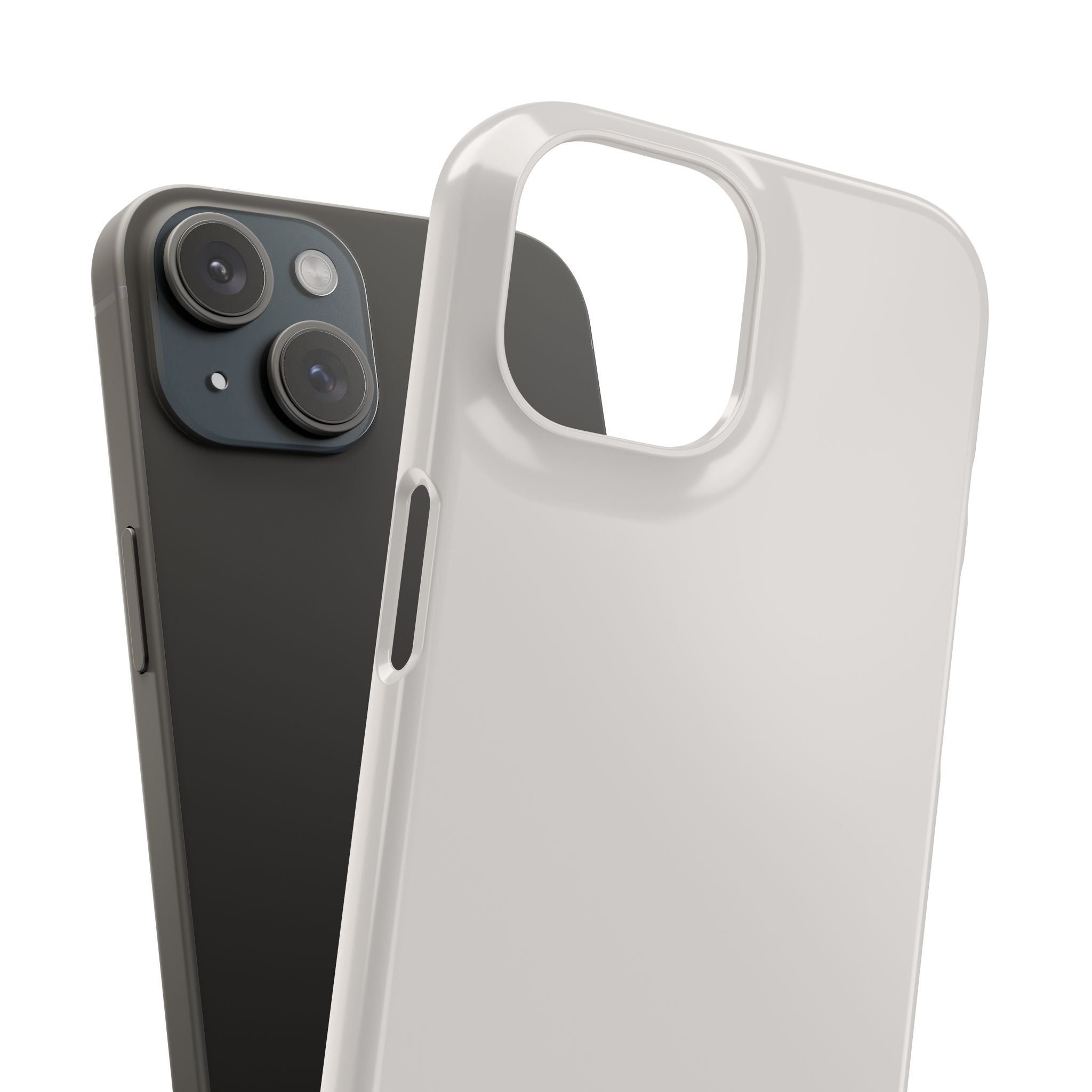 Platinum Grey iPhone 15 - Slank