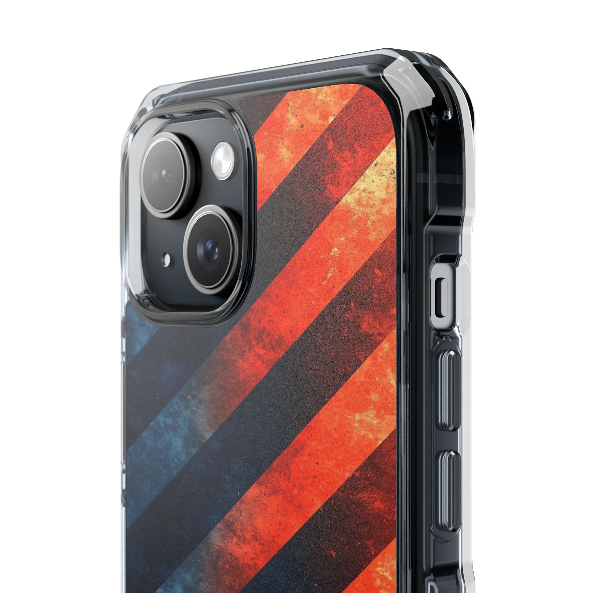 Diagonal Blaze iPhone 15 Case - Impact