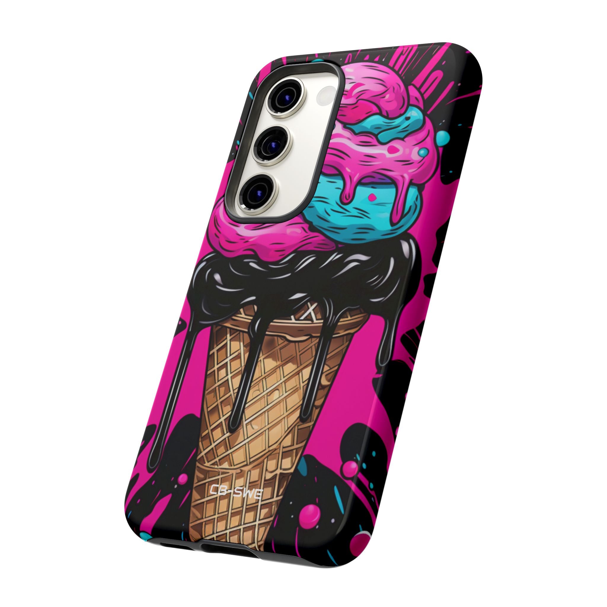 Neon Ice Cream Burst - Samsung Case