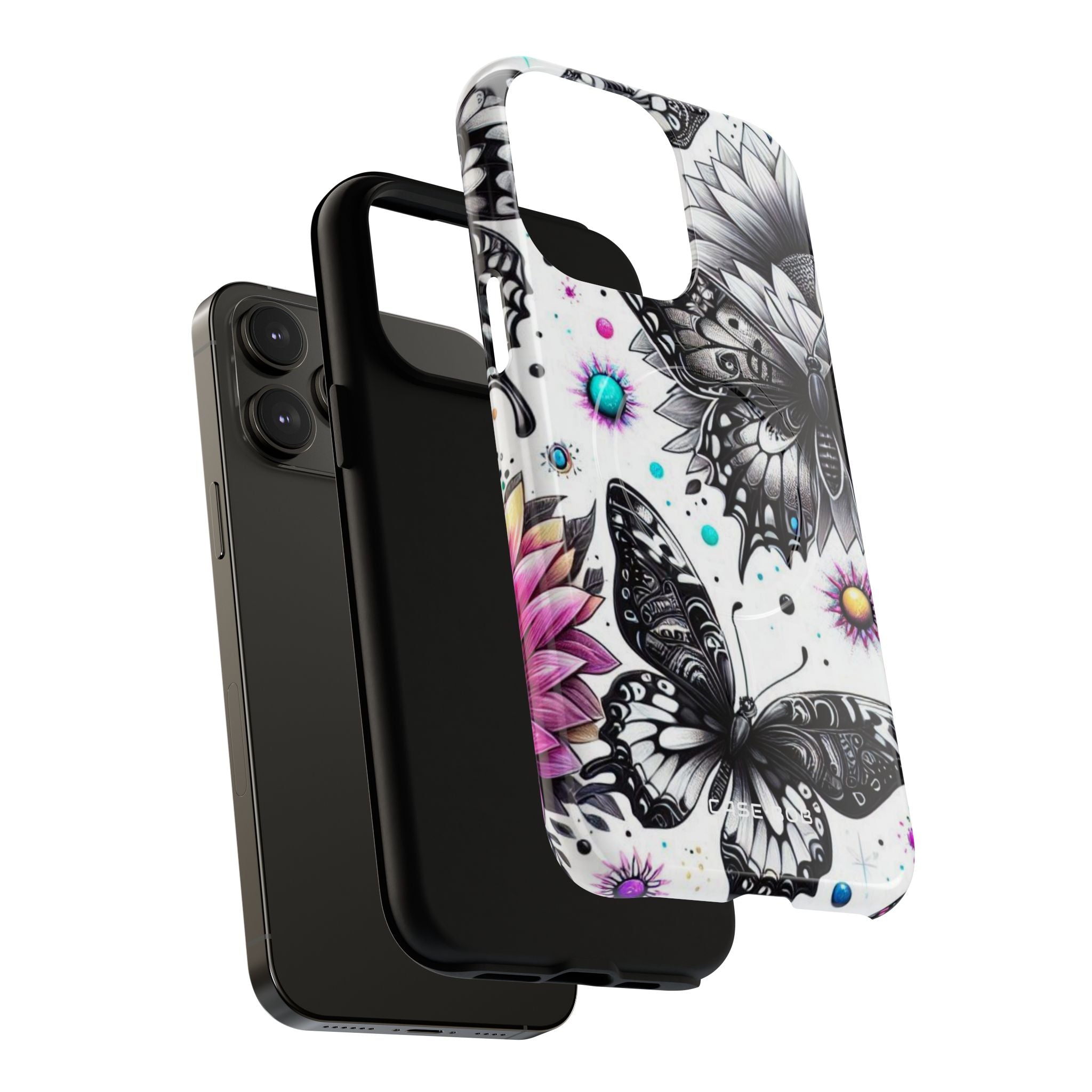 Butterfly Bloom iPhone 14 Pro Max Case - Tough+