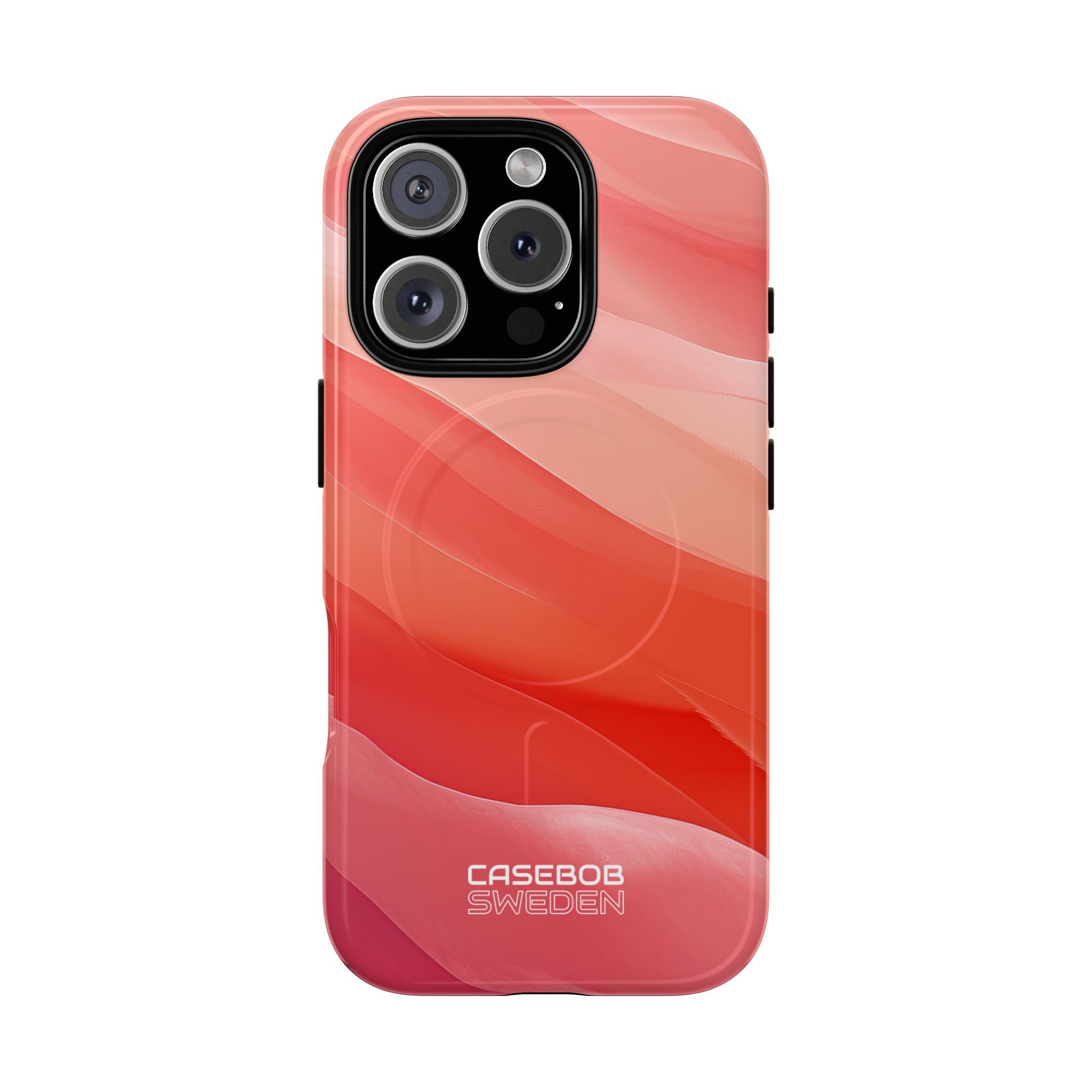 Flowing Coral Waves iPhone 16 - Tough+