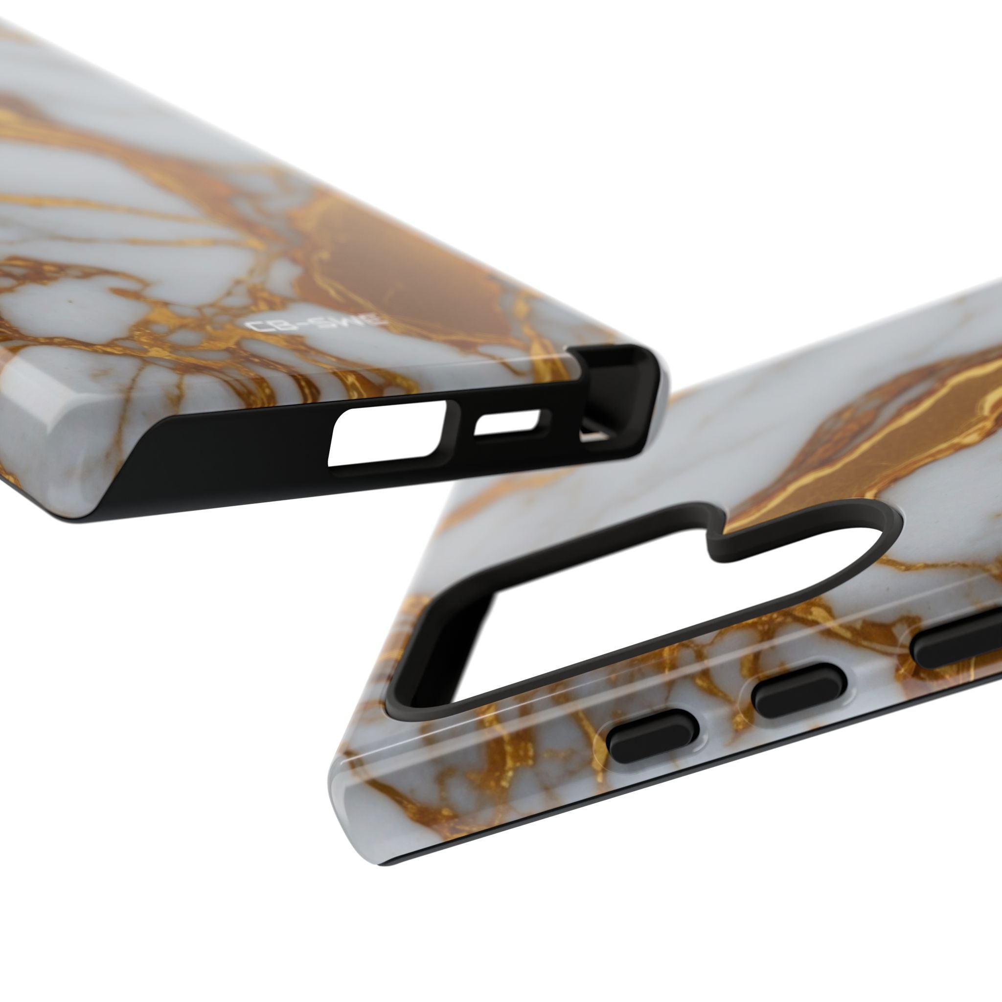 Golden Veins Flow - Samsung Case