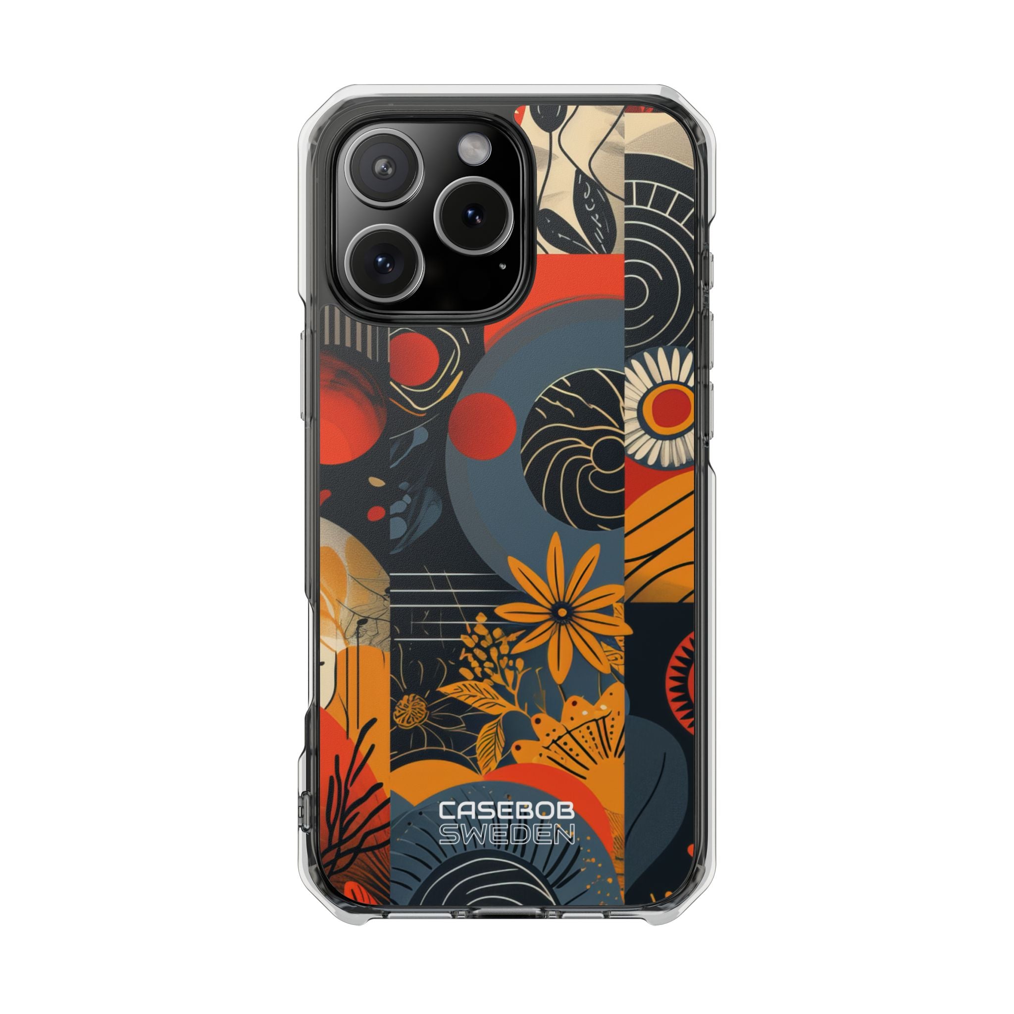 Fire Bloom Flow iPhone 16 - Impact Clear+