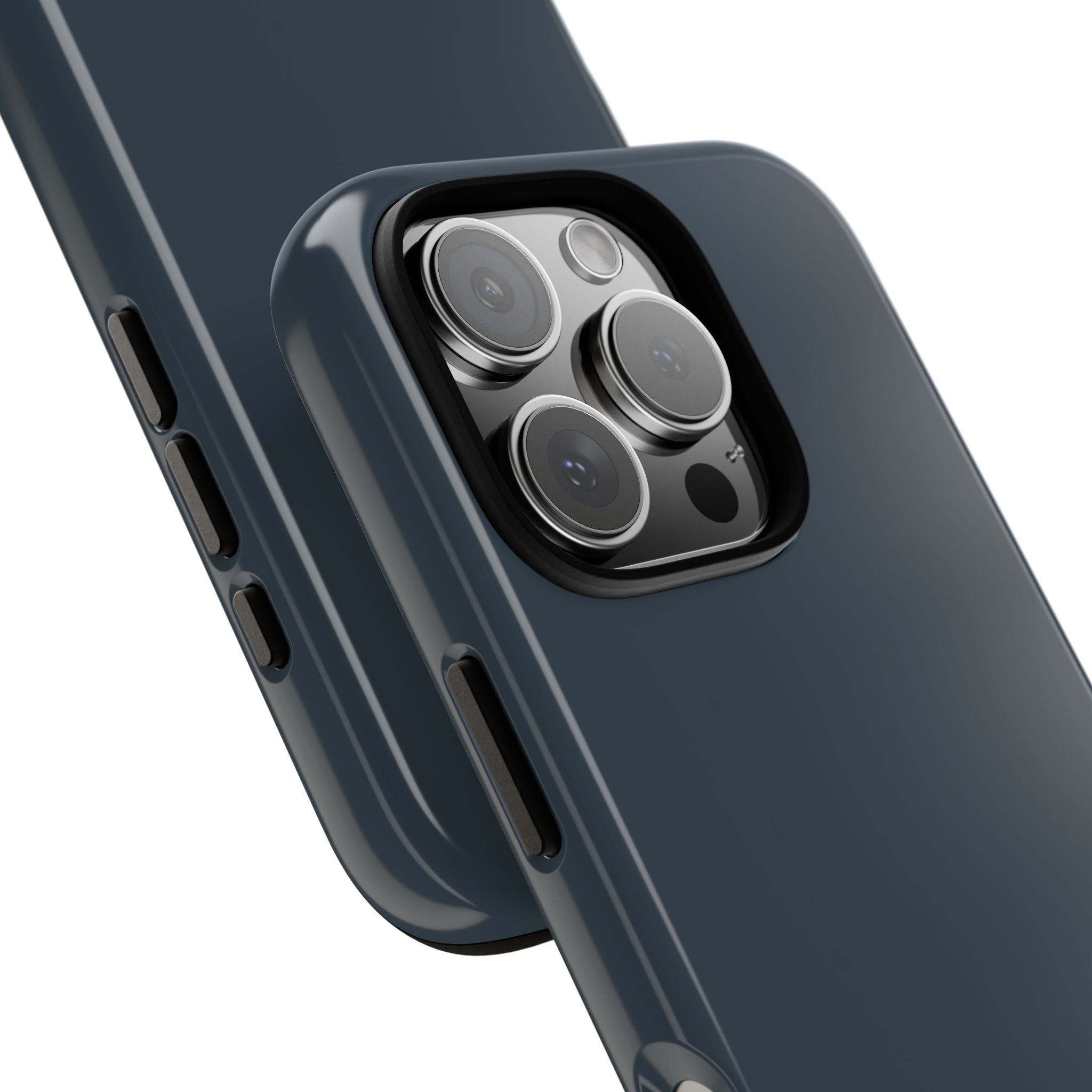Anthrazitfarbene iPhone-Hülle – Robust