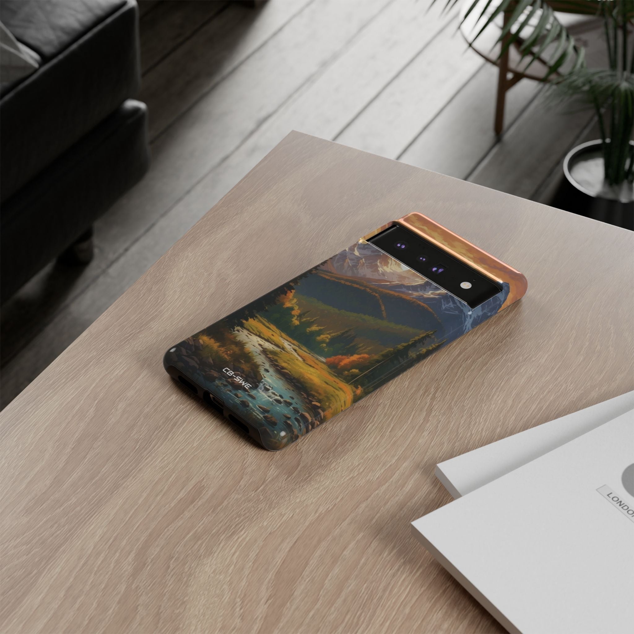 Mountain Reflections Glimmer - Google Pixel Case