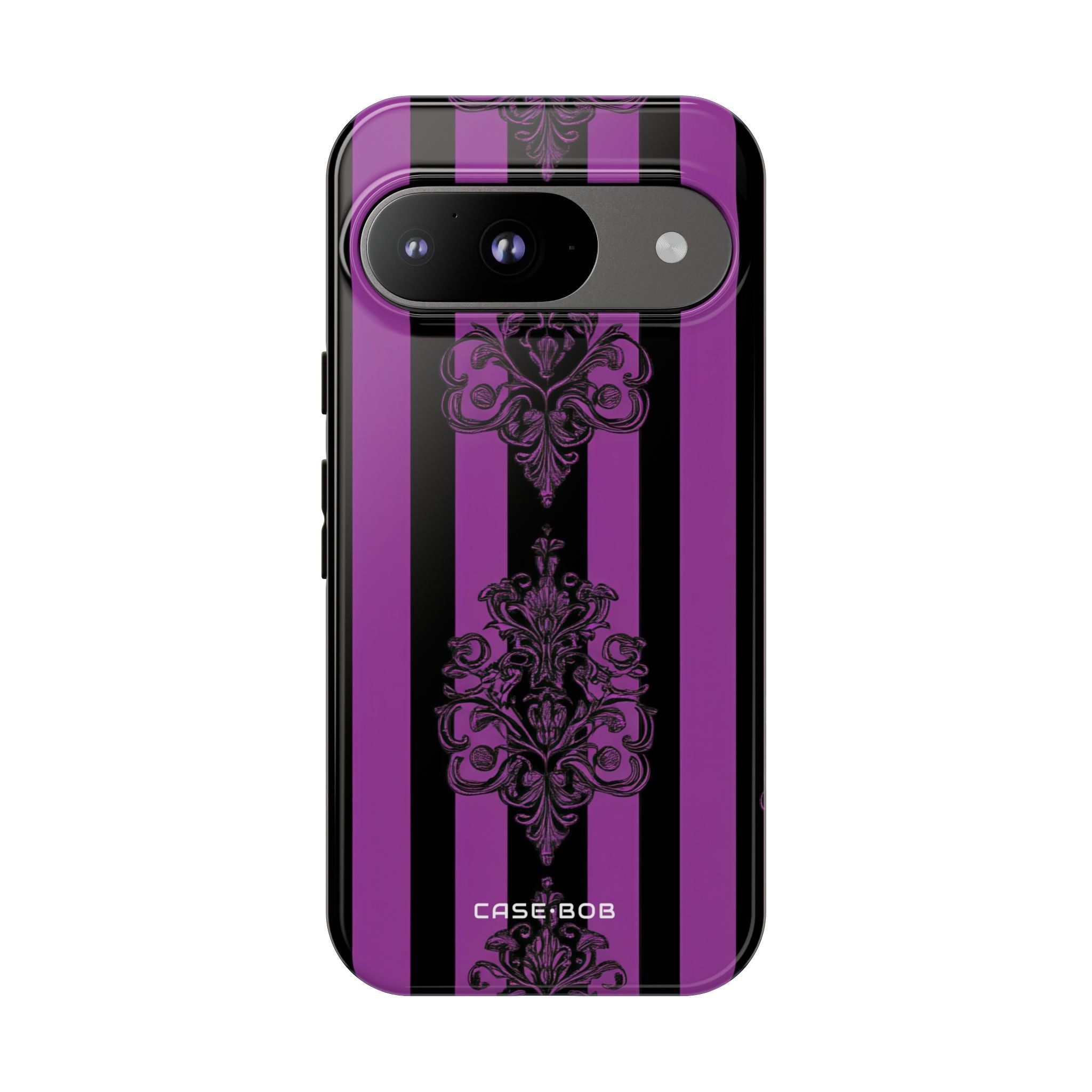 Damask Elegance Purple Google Pixel 9 Case - Tough