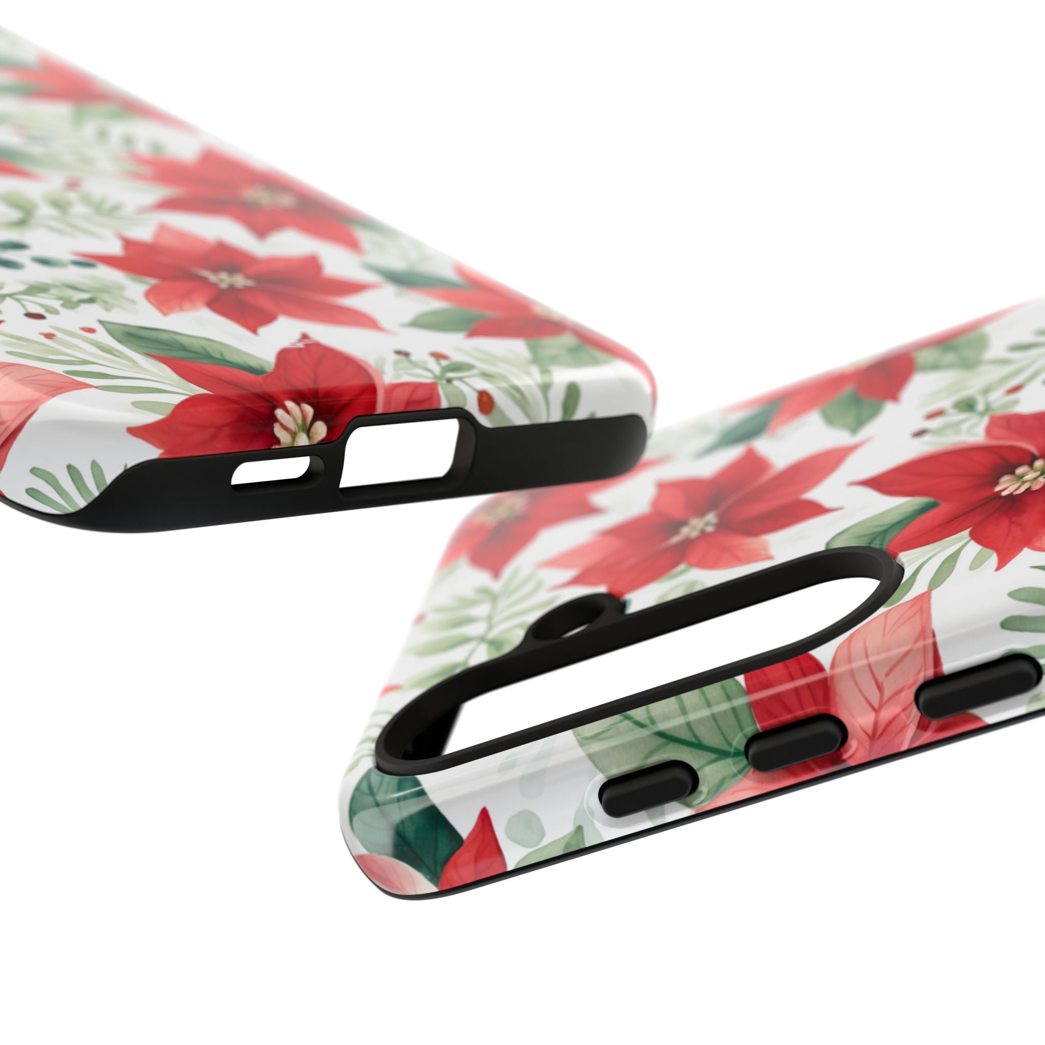 Poinsettias Bloom Bright - Samsung Case