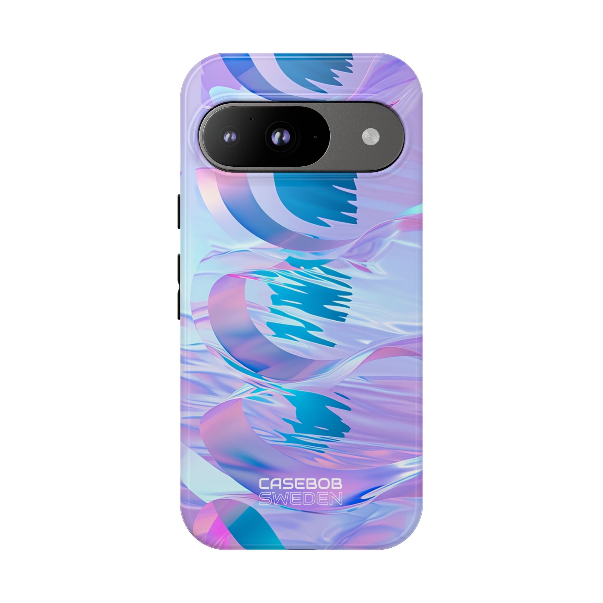 Iridescent Flowing Waves Google Pixel 9 - Tough