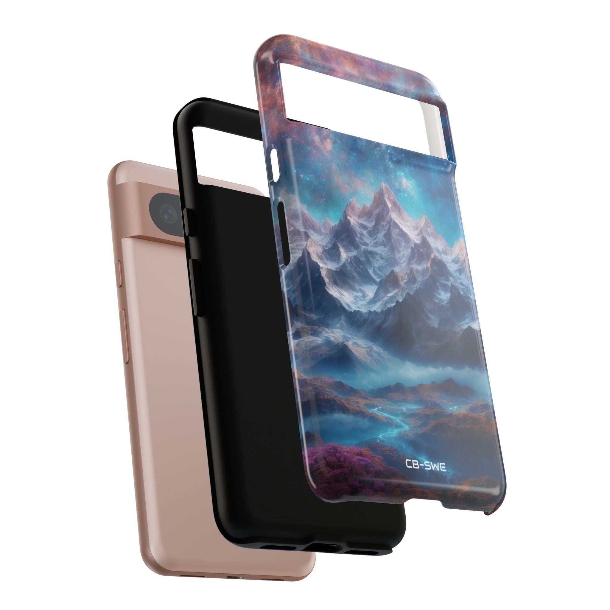 Celestial Mountains Rise - Google Pixel Case