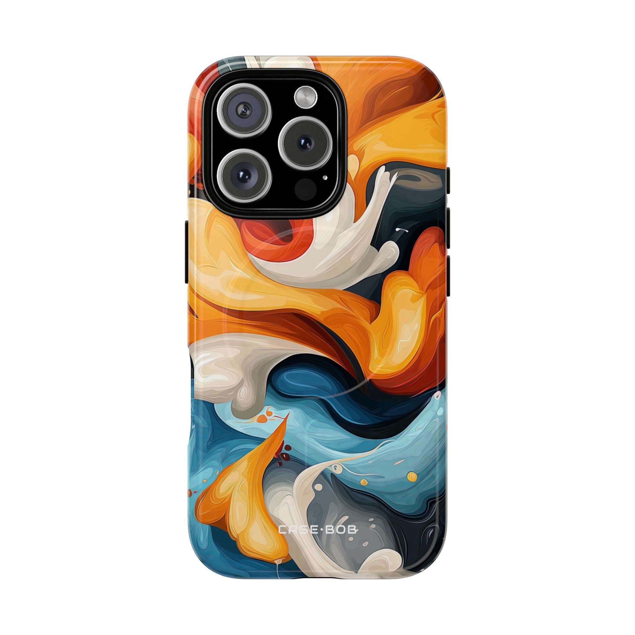 Crimson Ribbon iPhone 16 Pro Case - Tough+