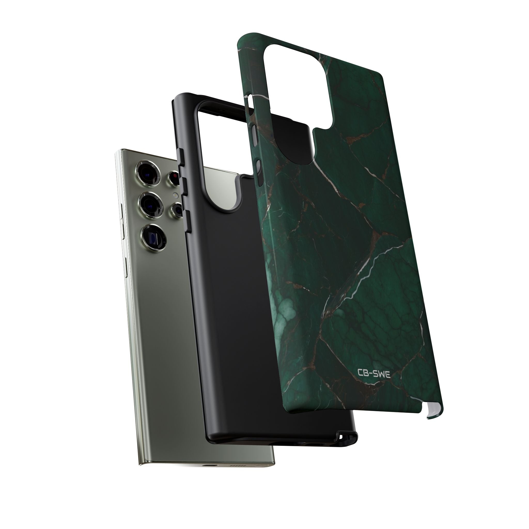 Emerald Veins Flow - Samsung Case