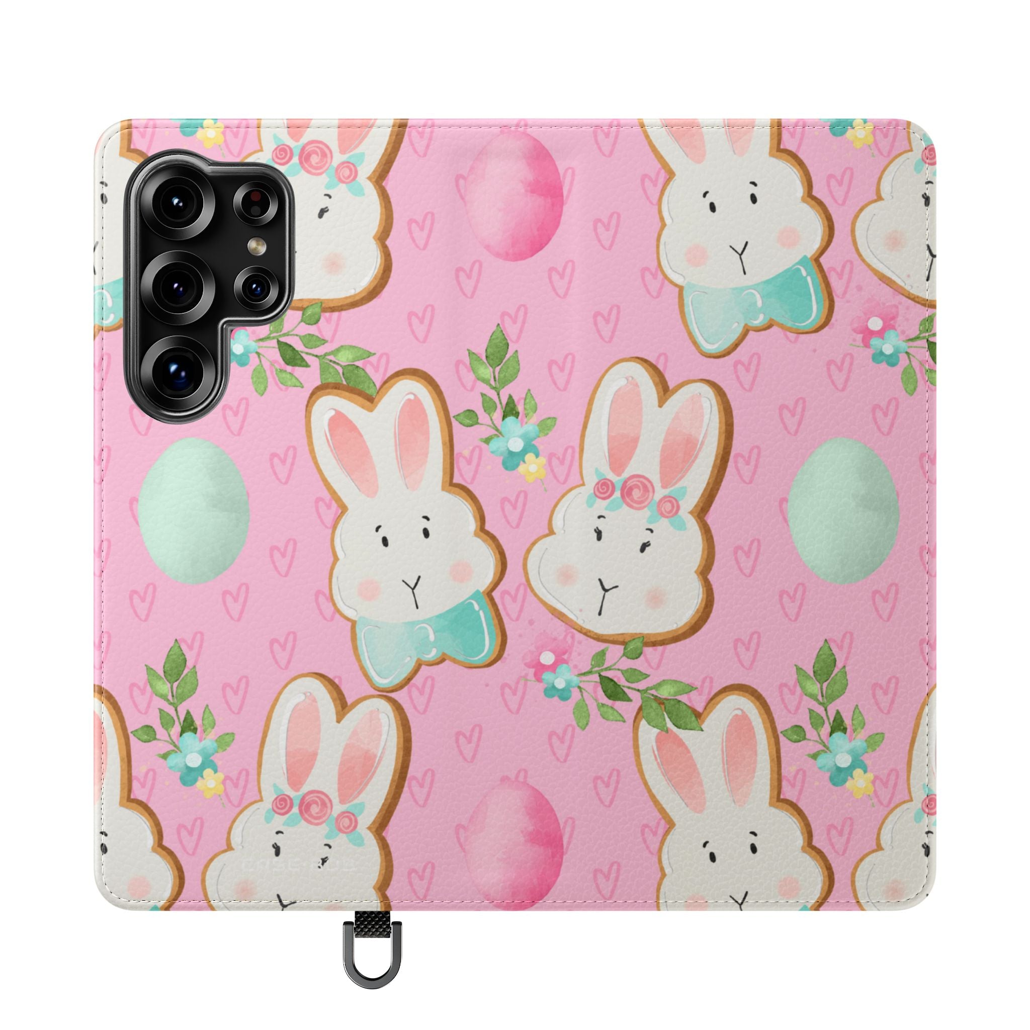 Blushing Bunny Bloom - Samsung S25 Ultra Case - Wallet