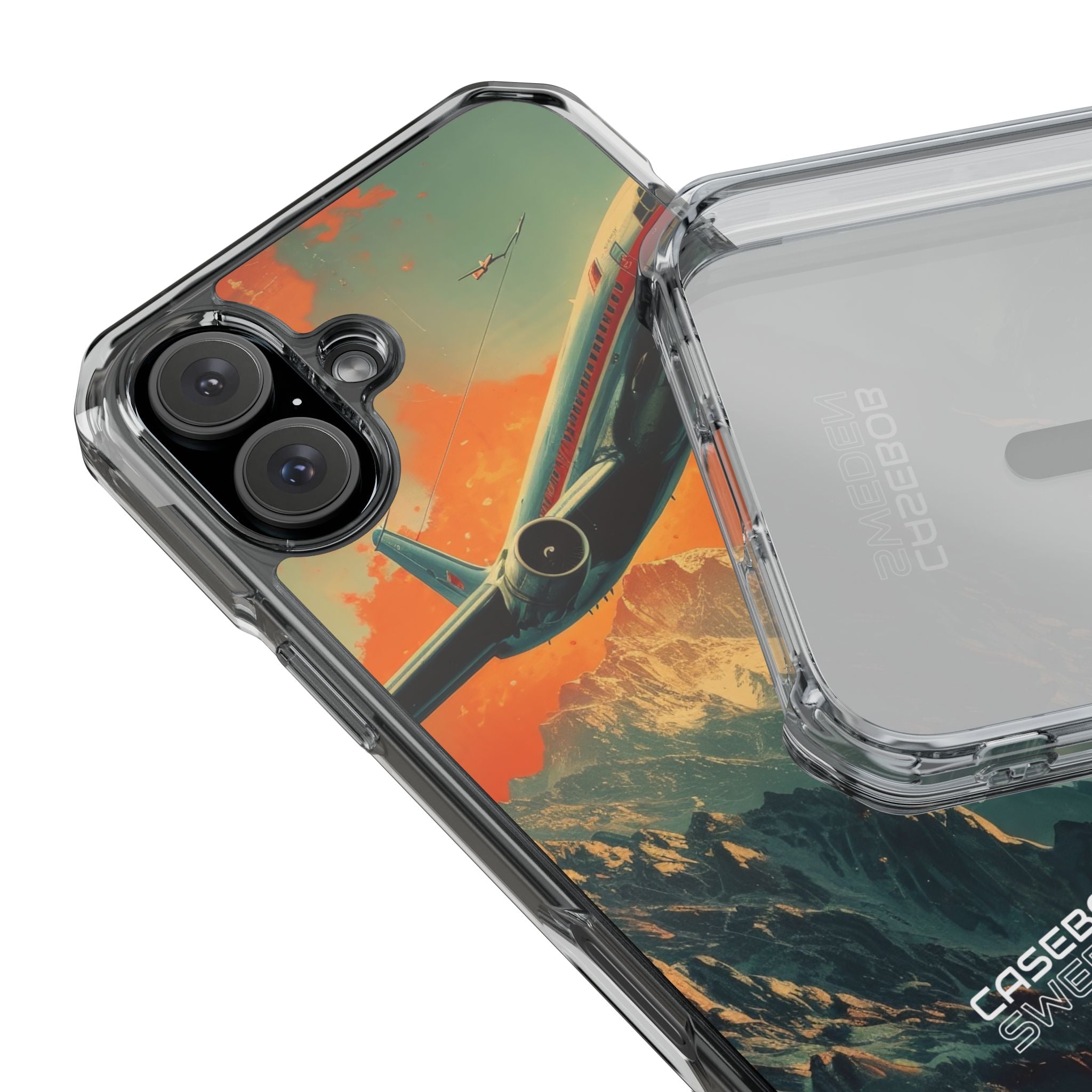 Soaring Mountain Flight iPhone 16 - Impact Clear+