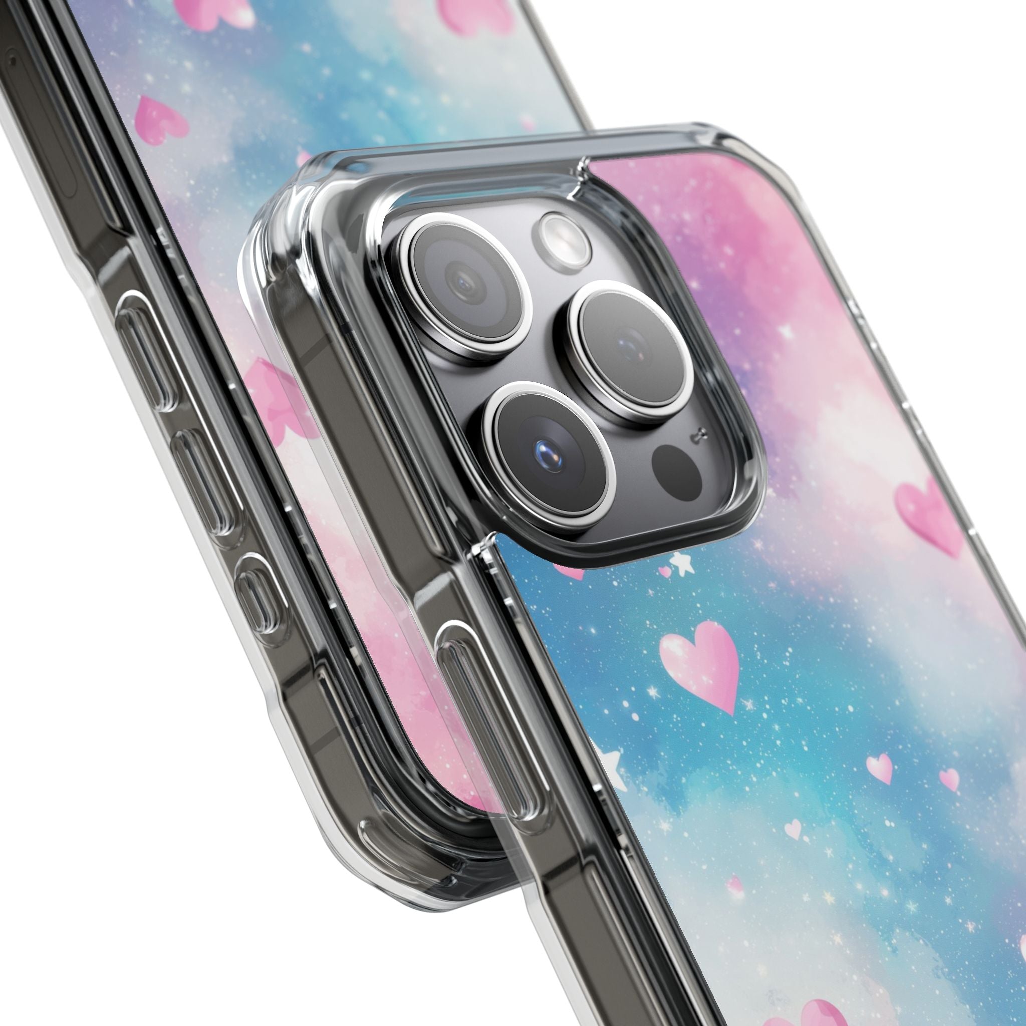 Hearts Float Lightly iPhone Case - Impact