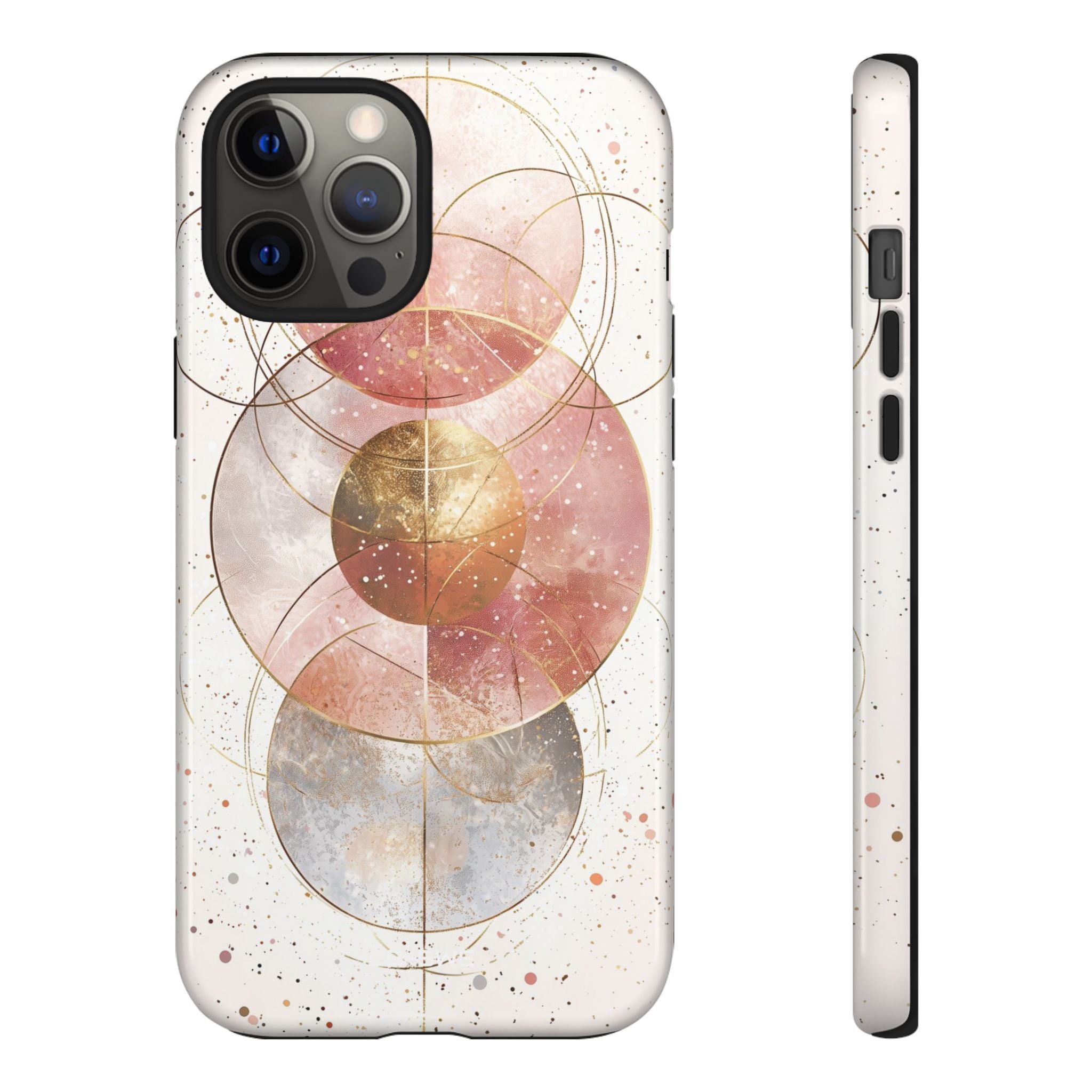 Circle Envelops Light - iPhone Case