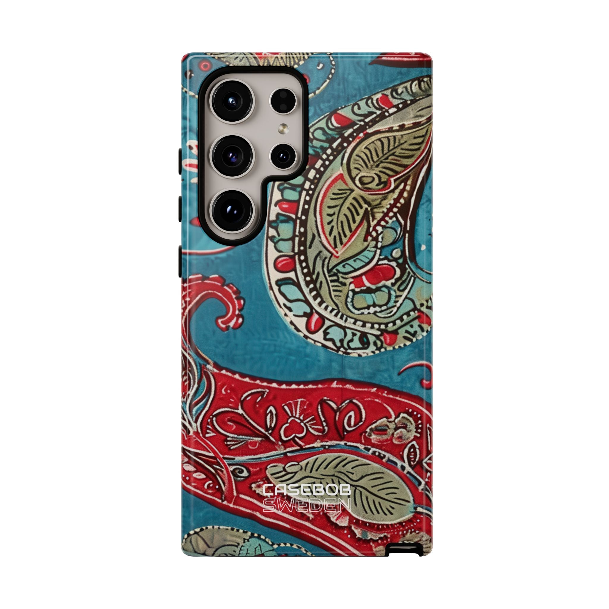 Paisley Floral Fusion Samsung S24 - Tough
