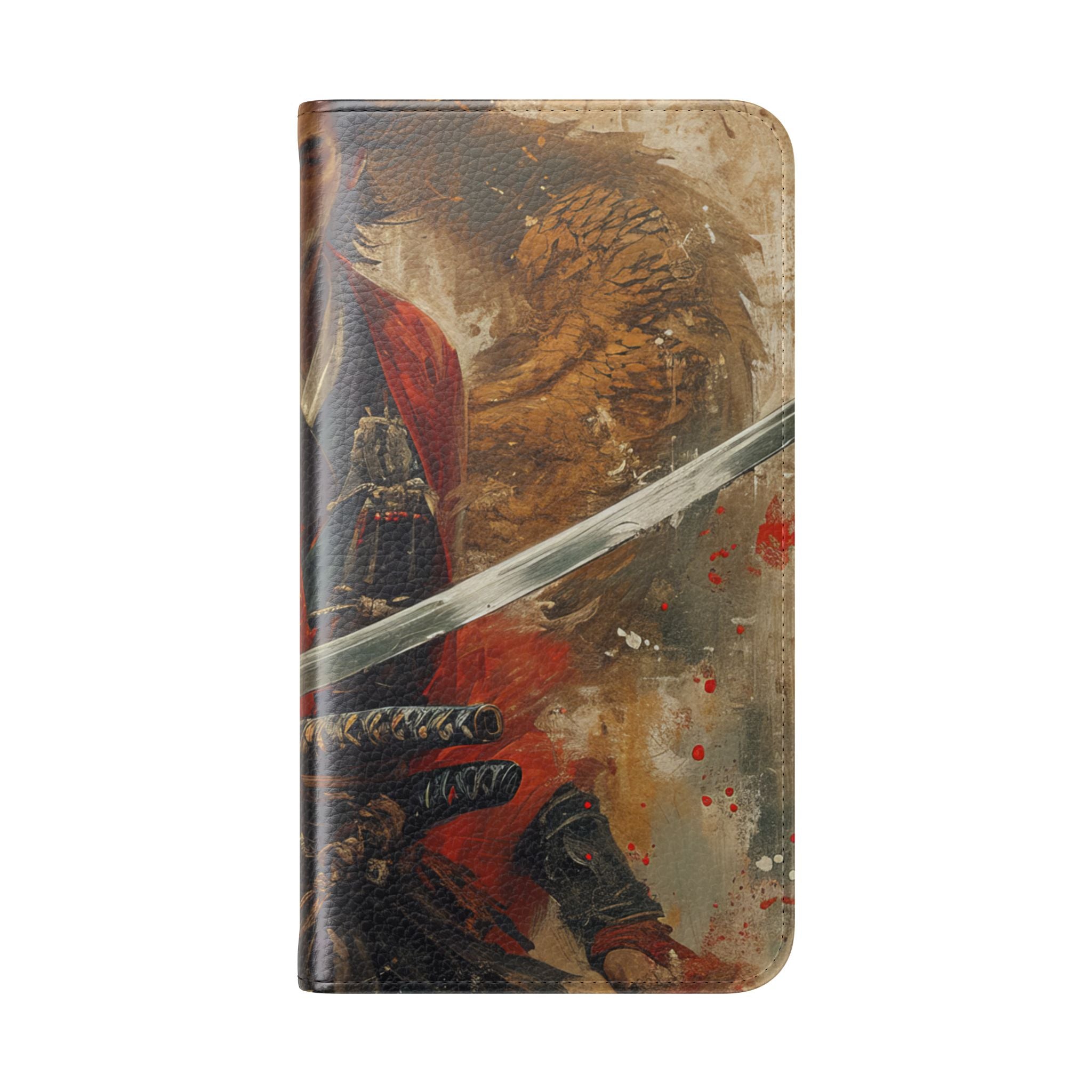 Crimson Samurai - Samsung S23 Case - Portemonnee