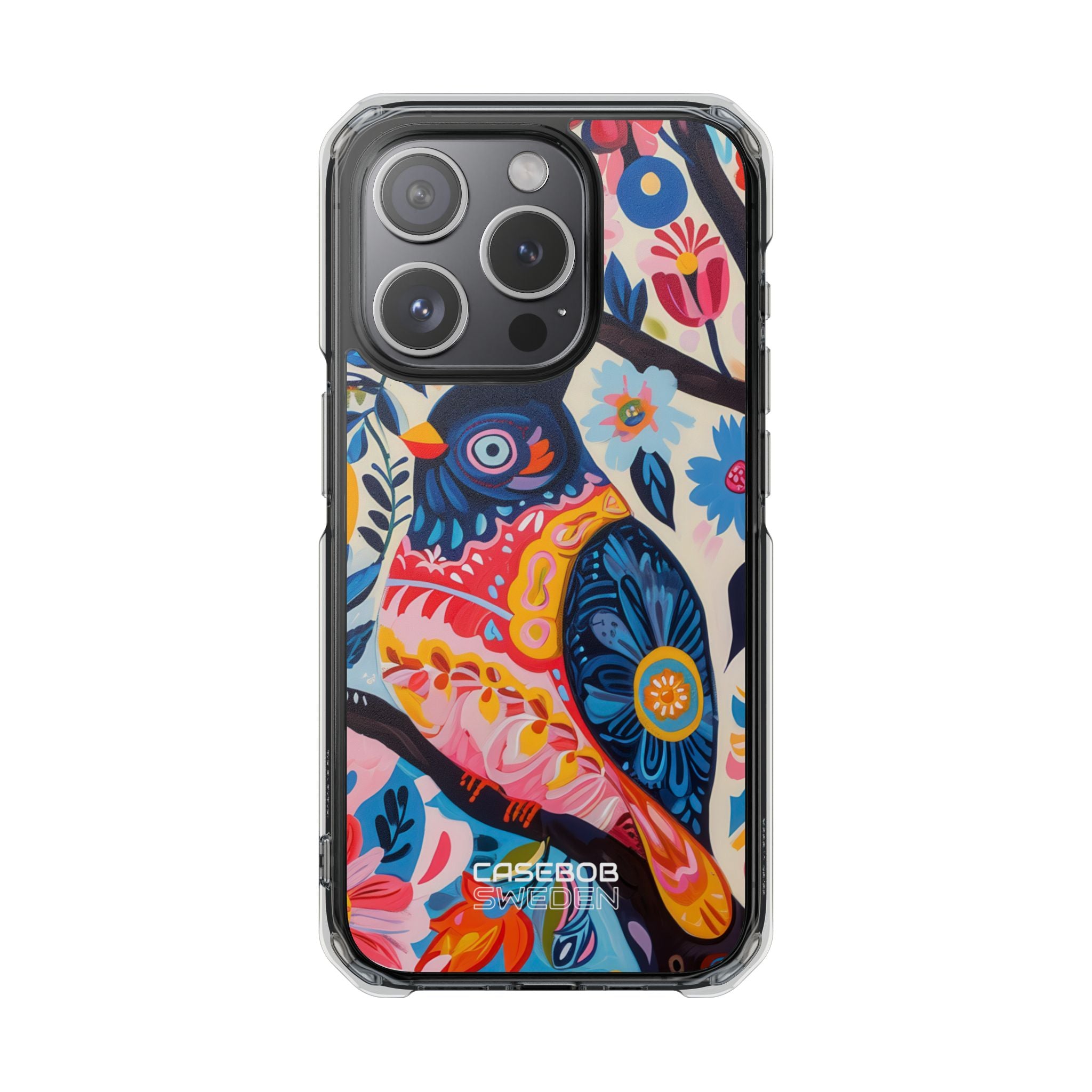 Whimsical Owl Garden iPhone 15 - Impact Clear+