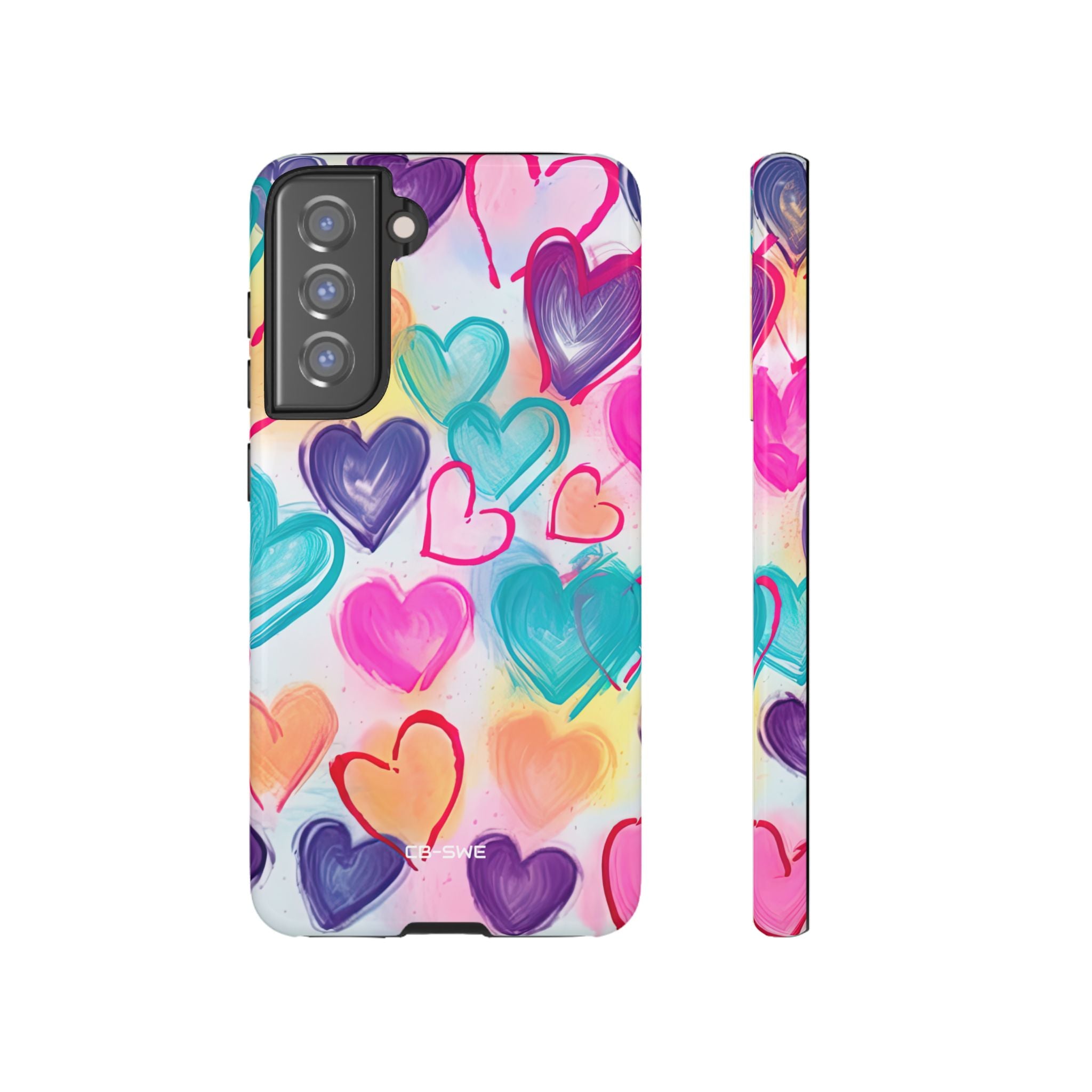 Hearts Dance Playfully - Samsung Case