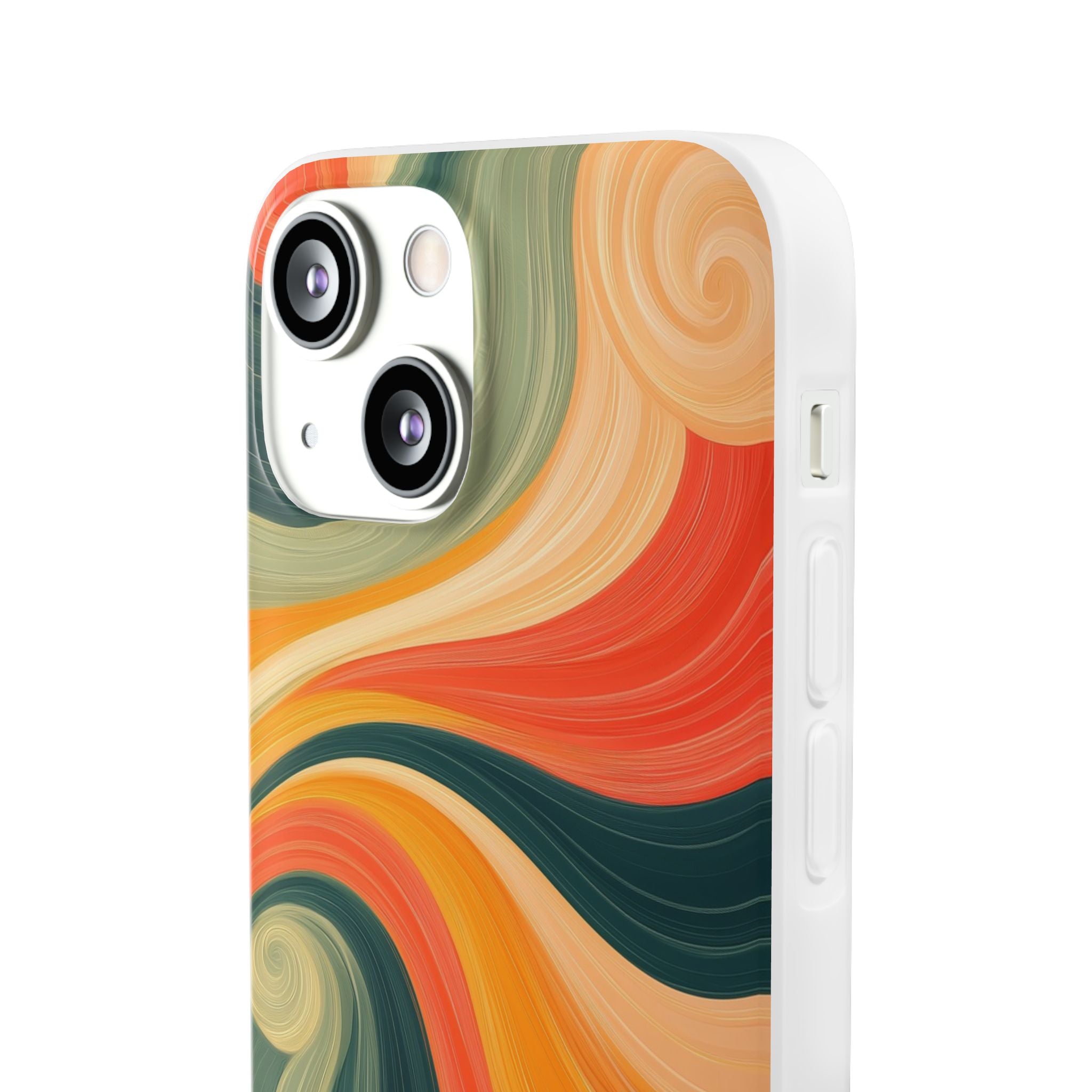Swirling Ember iPhone 13 mini Case - Soft