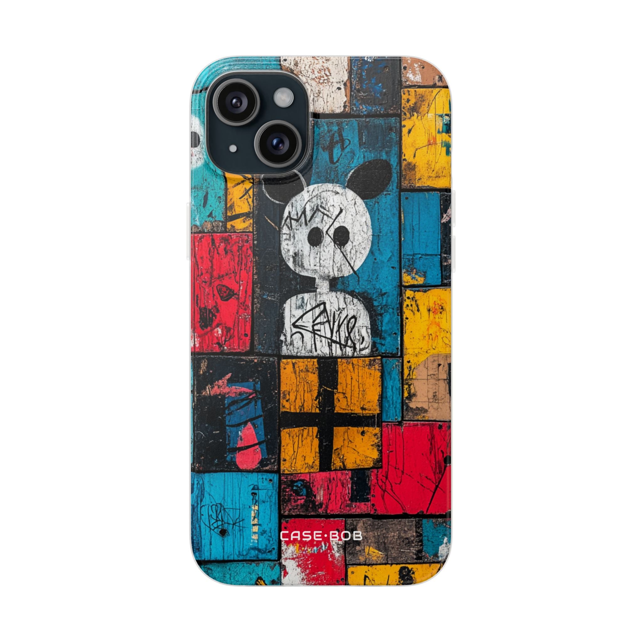 Mickey Mosaic iPhone 15 Plus Case - Soft